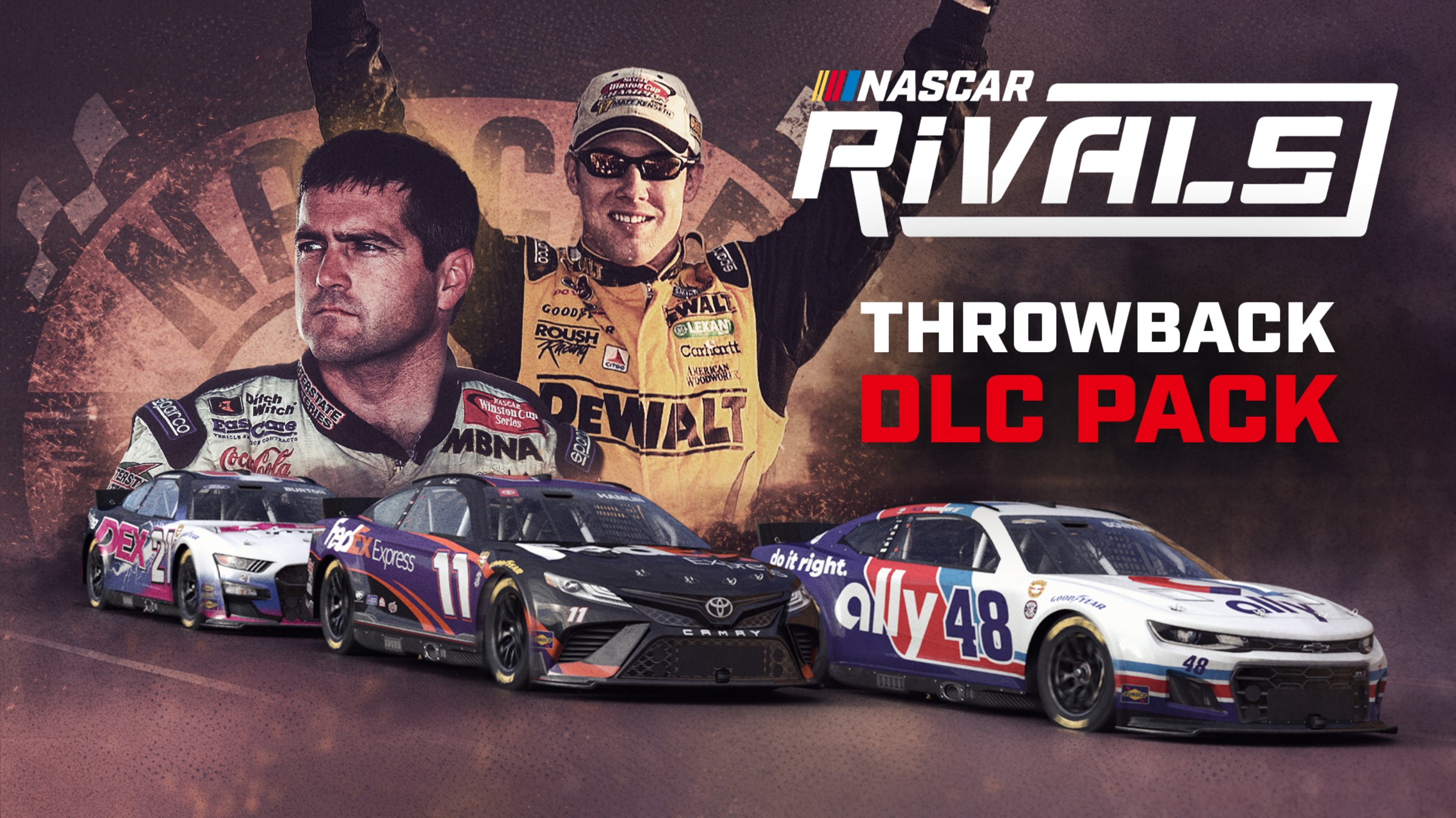 NASCAR Rivals Throwback Pack For Nintendo Switch Nintendo Official Site