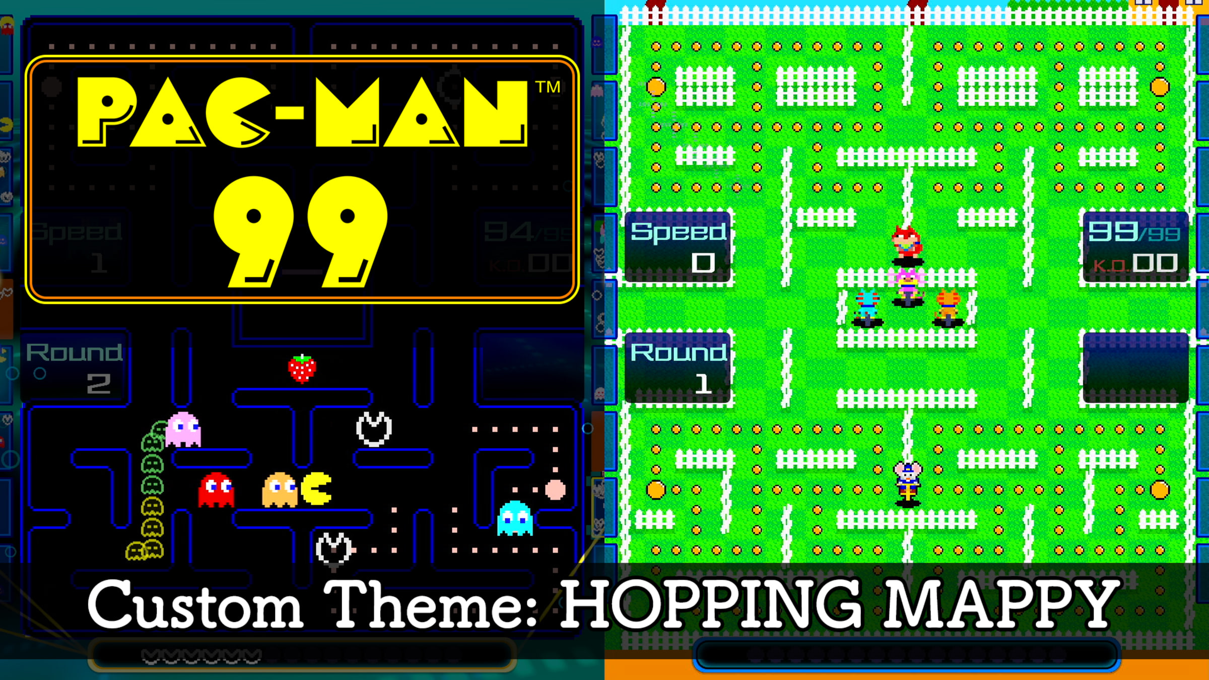 PAC-MAN™ 99 Custom Theme: HOPPING MAPPY for Nintendo Switch - Nintendo  Official Site