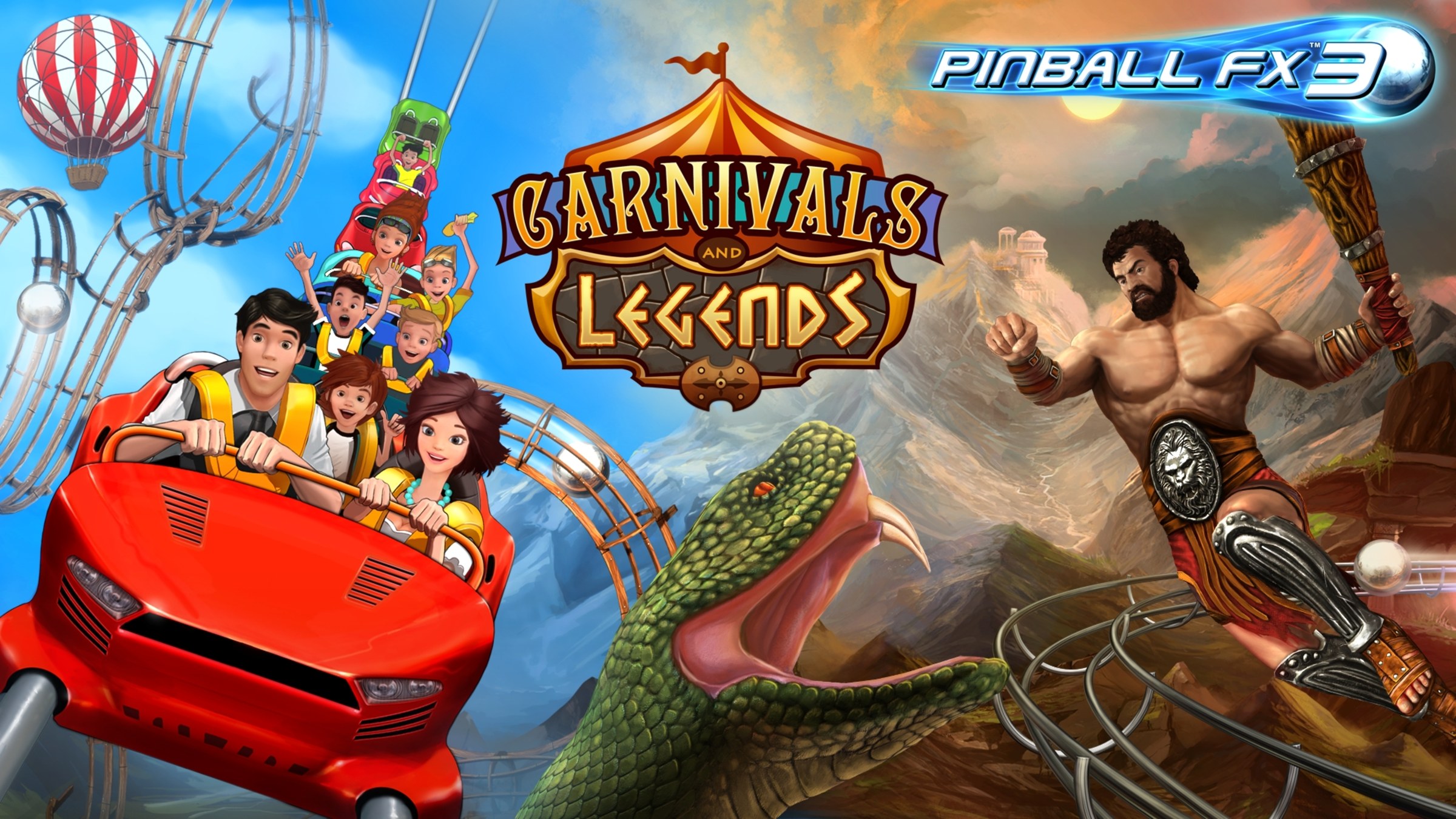 Pinball FX3 Carnivals and Legends for Nintendo Switch Nintendo