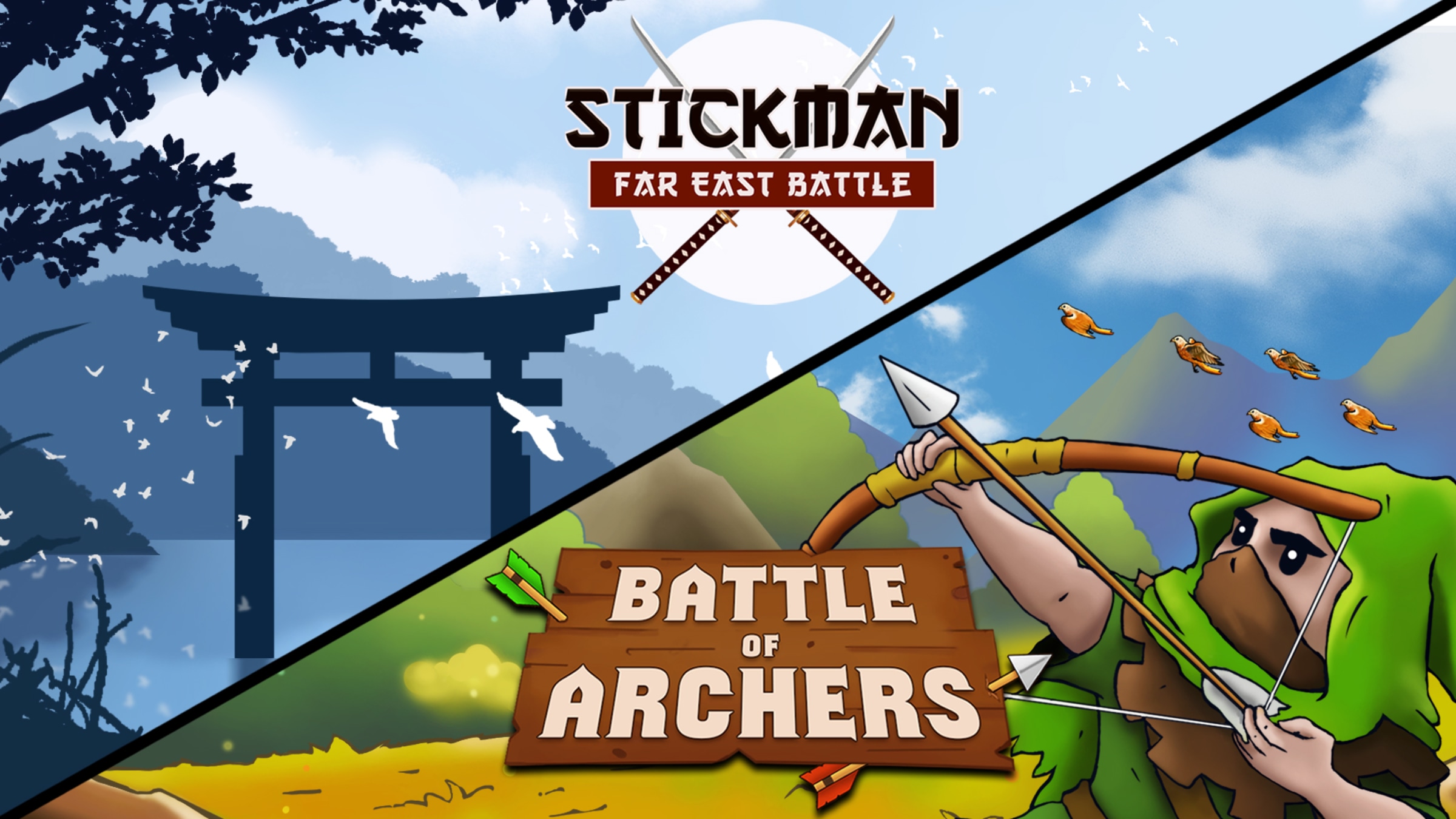 Battle Bundle Stickman Far East Battle and Battle of Archers for Nintendo Switch