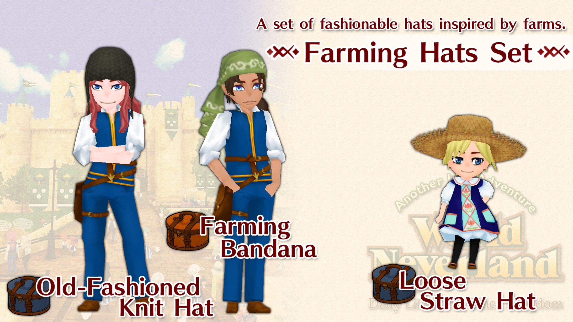 Farming Hats Set for Nintendo Switch Nintendo Official Site