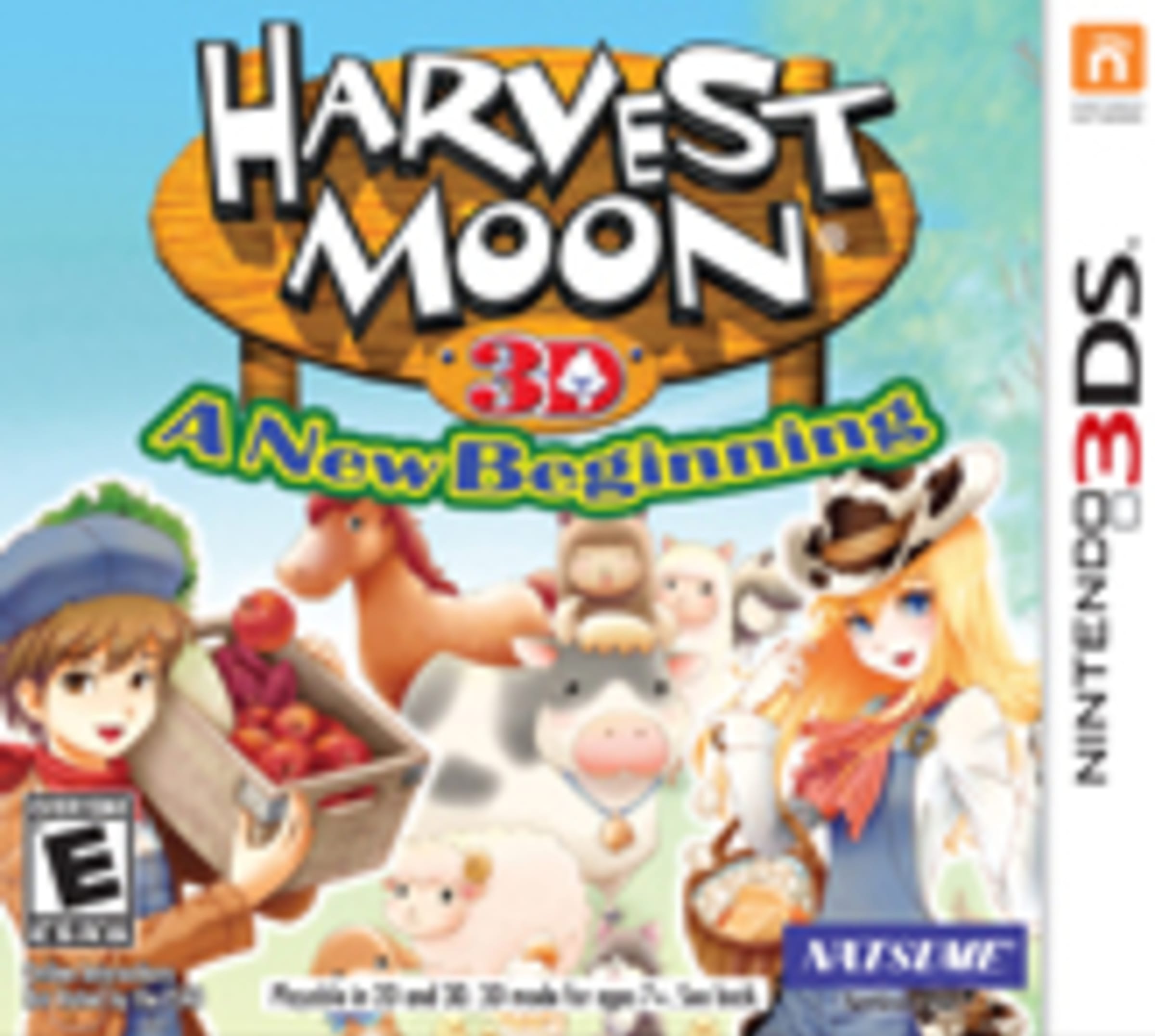 Harvest Moon 3D A New Beginning for Nintendo 3DS Nintendo Official Site