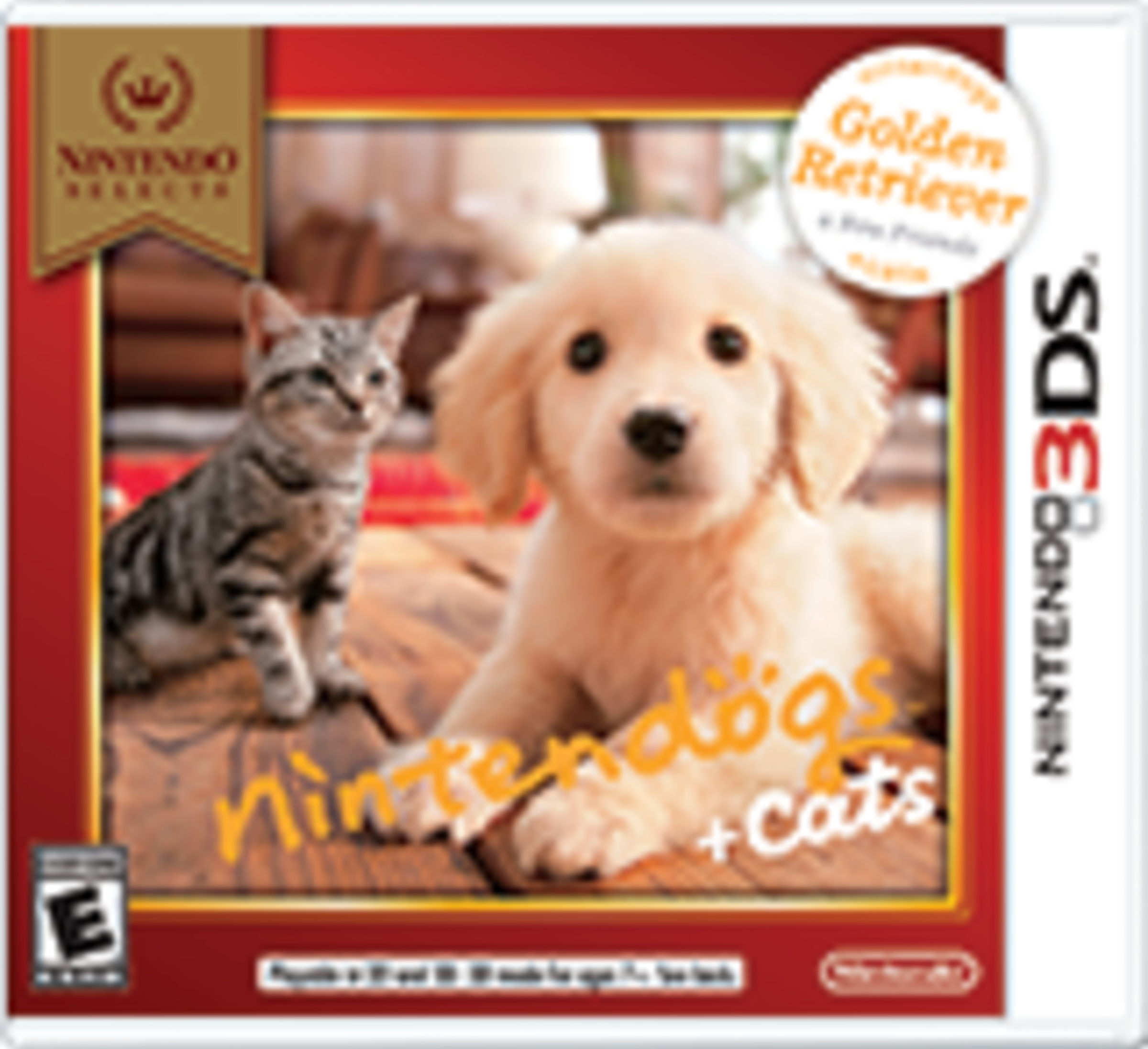 defekt Distribuere Ond nintendogs + cats: Golden Retriever & New Friends for Nintendo 3DS -  Nintendo Official Site