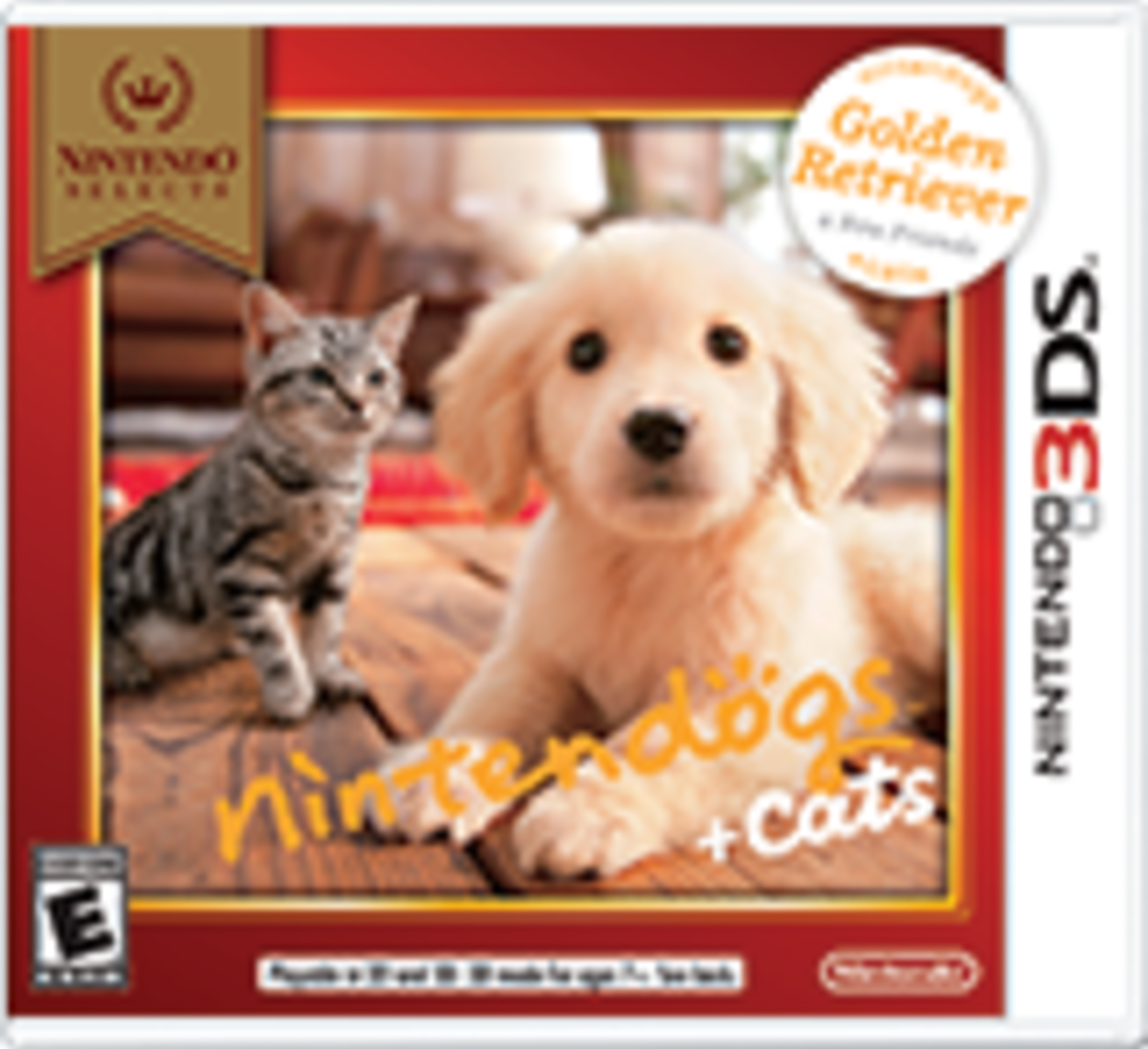 Nintendogs + Cats: Golden Retriever & New Friends For Nintendo 3Ds -  Nintendo Official Site