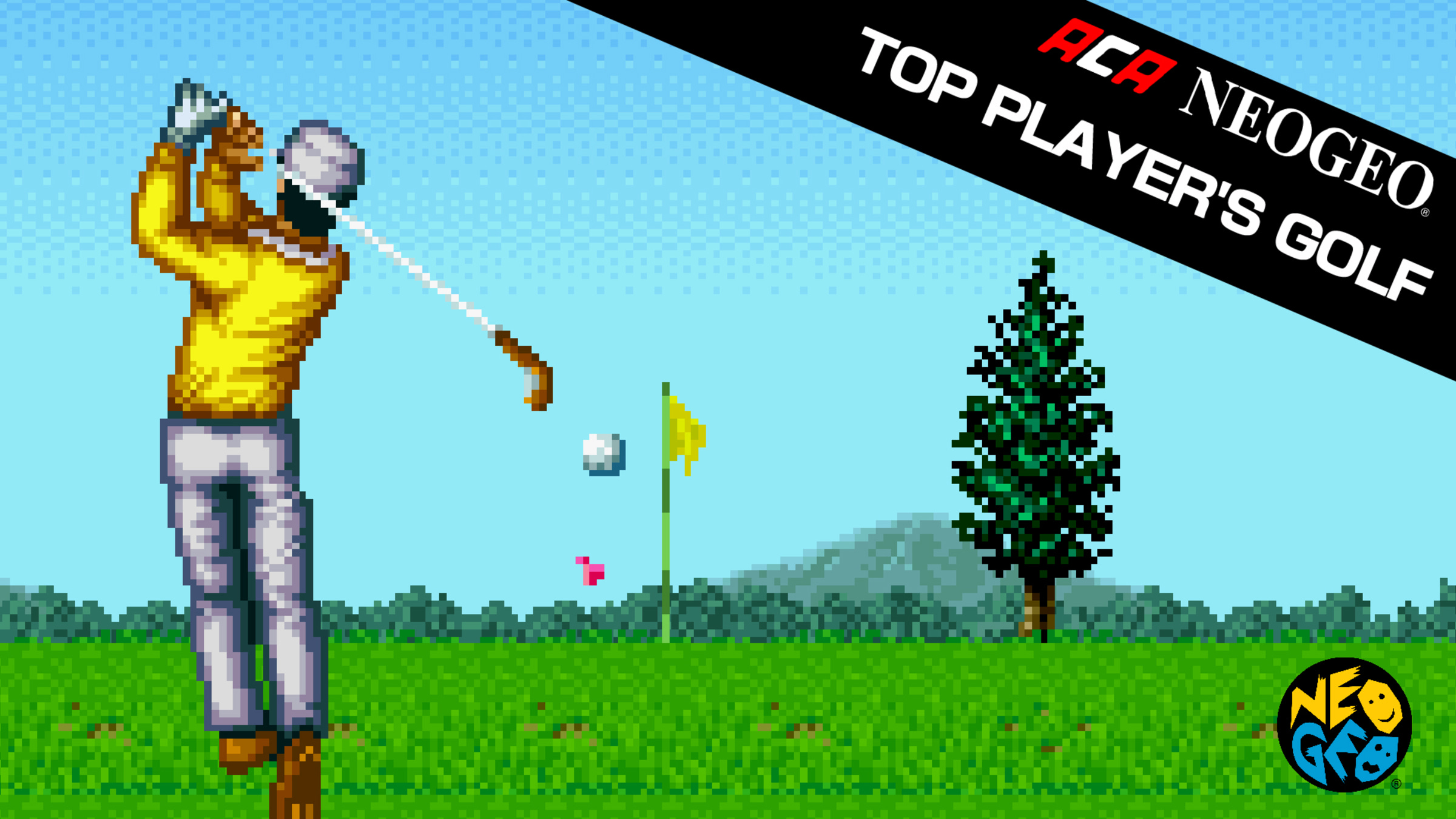 Classic Golf Game 'Top Player's Golf' ACA NeoGeo From SNK and