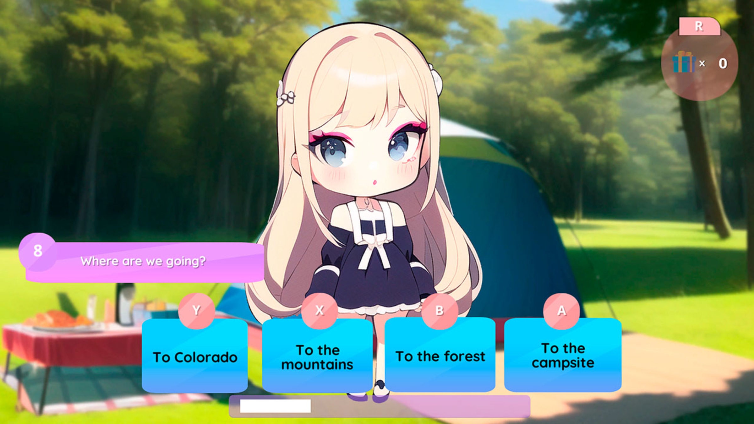 Anime Girls Camping Trip Switch NSP Free Nintendo Switch Gaming XCI