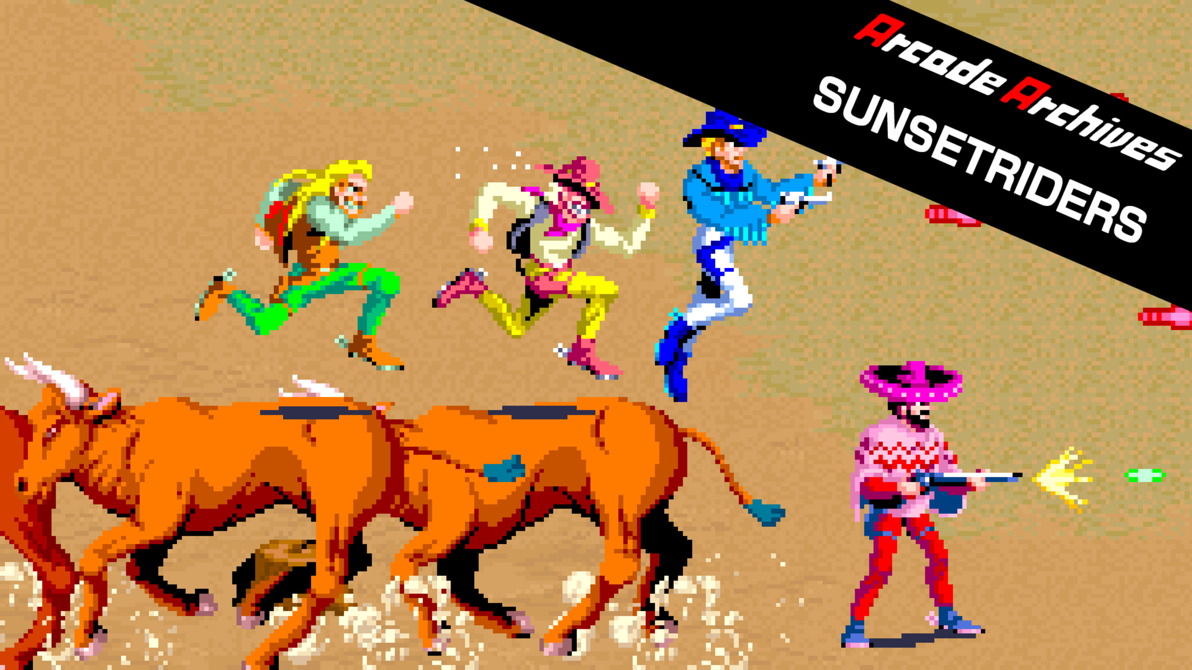 Arcade Archives SUNSETRIDERS for Nintendo Switch