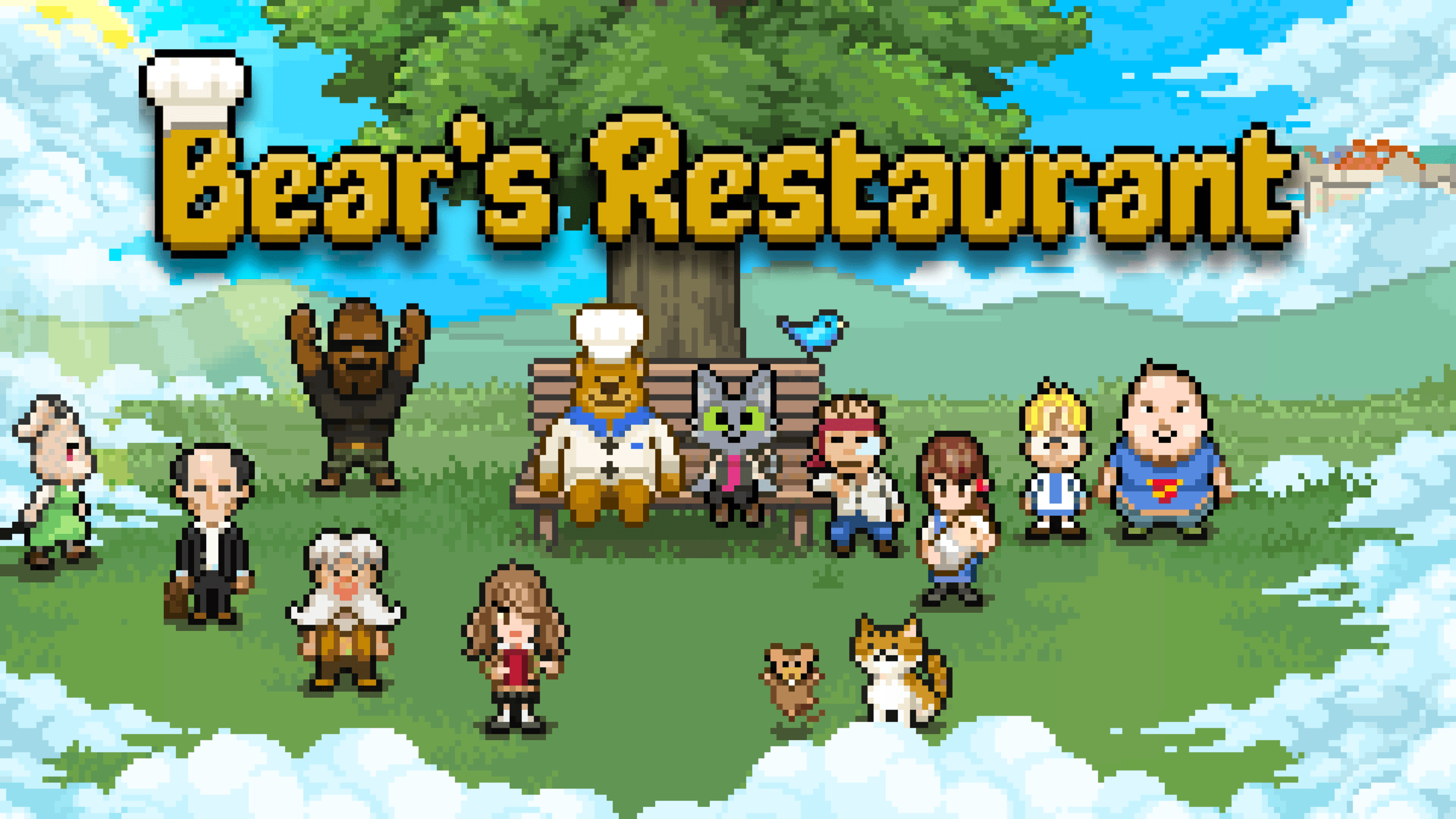 Bear's Restaurant  Jogo narrativo de restaurante no paraíso