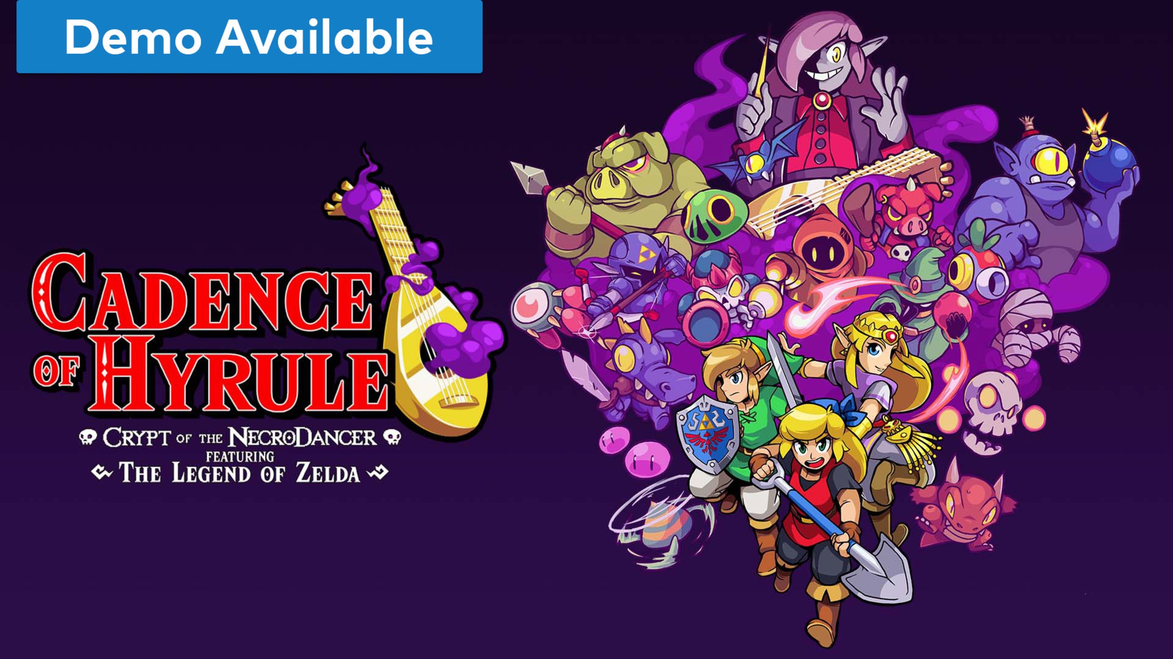 Cadence of Hyrule: Crypt of the NecroDancer Featuring The Legend of Zelda  for Nintendo Switch - Nintendo Official Site