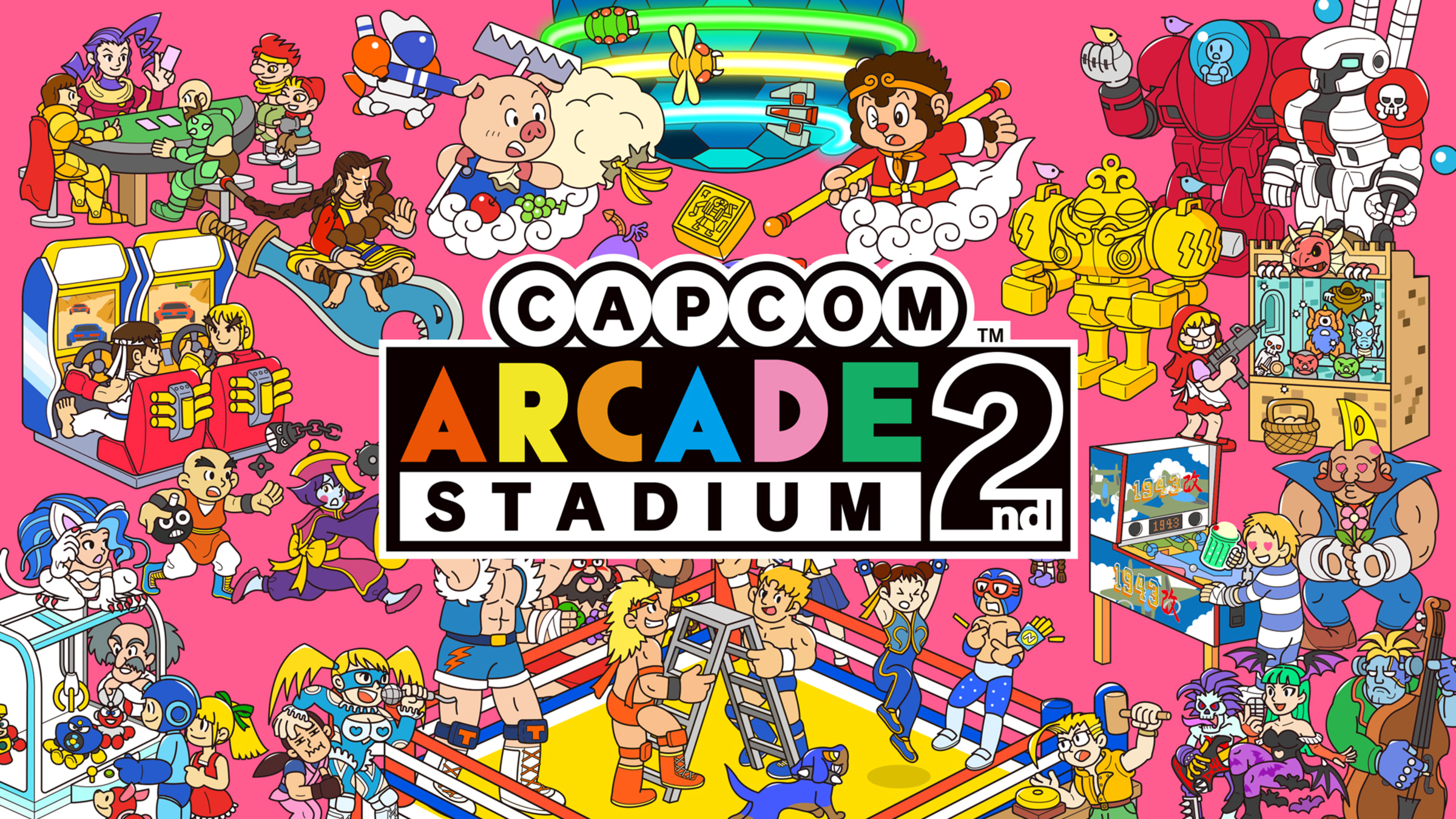 Capcom Arcade Stadium, Aplicações de download da Nintendo Switch, Jogos