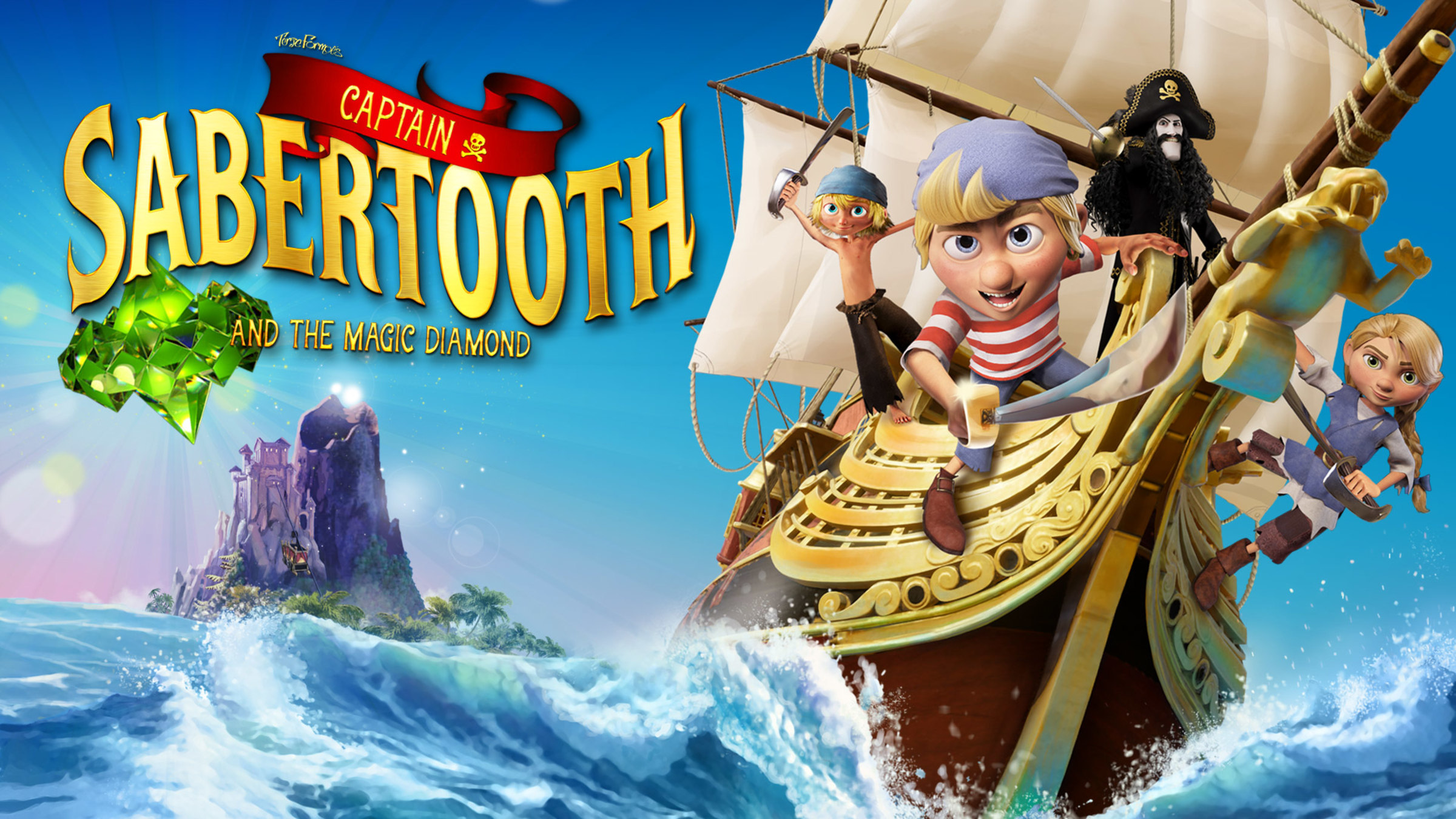 Captain sabertooth and clearance the magic diamond