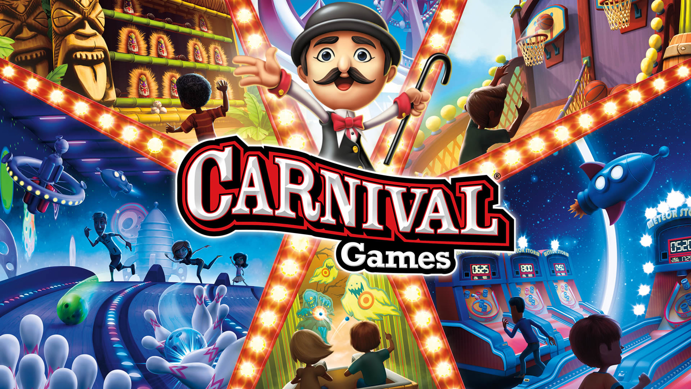 Carnival Games Switch 20 Mini Jogos Mídia Física Novo