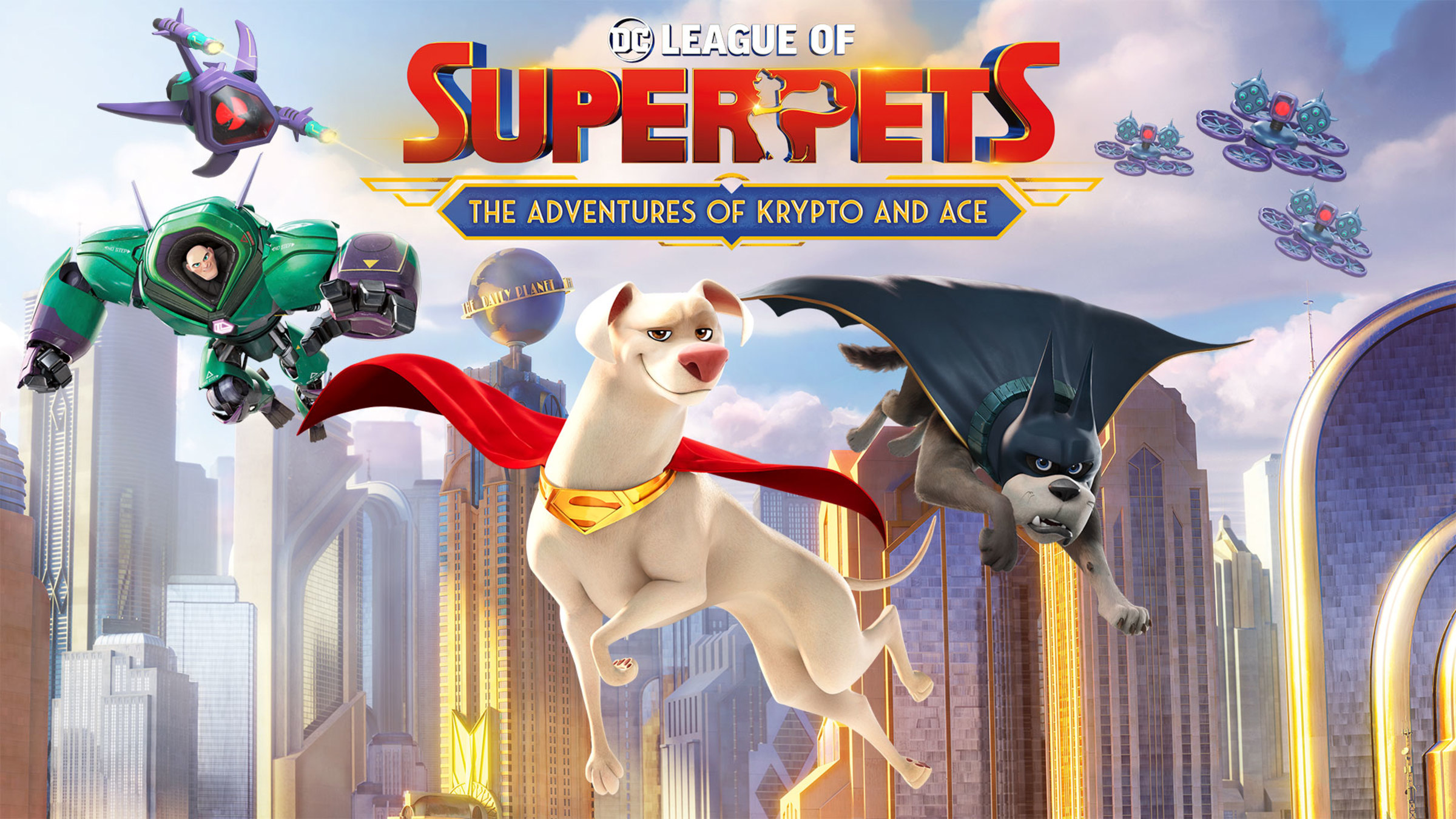 DC League of SuperPets The Adventures of Krypto and Ace for Nintendo