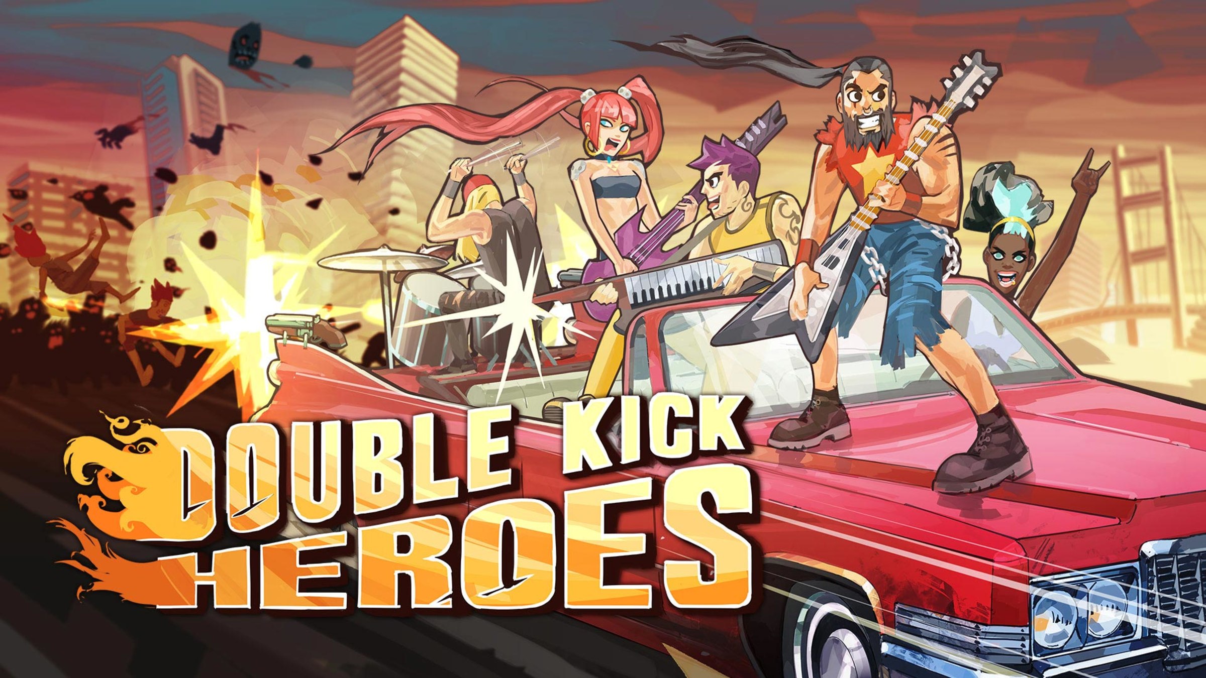 Double Kick Heroes Steelbook Edition Switch - Neuf Red Art Games