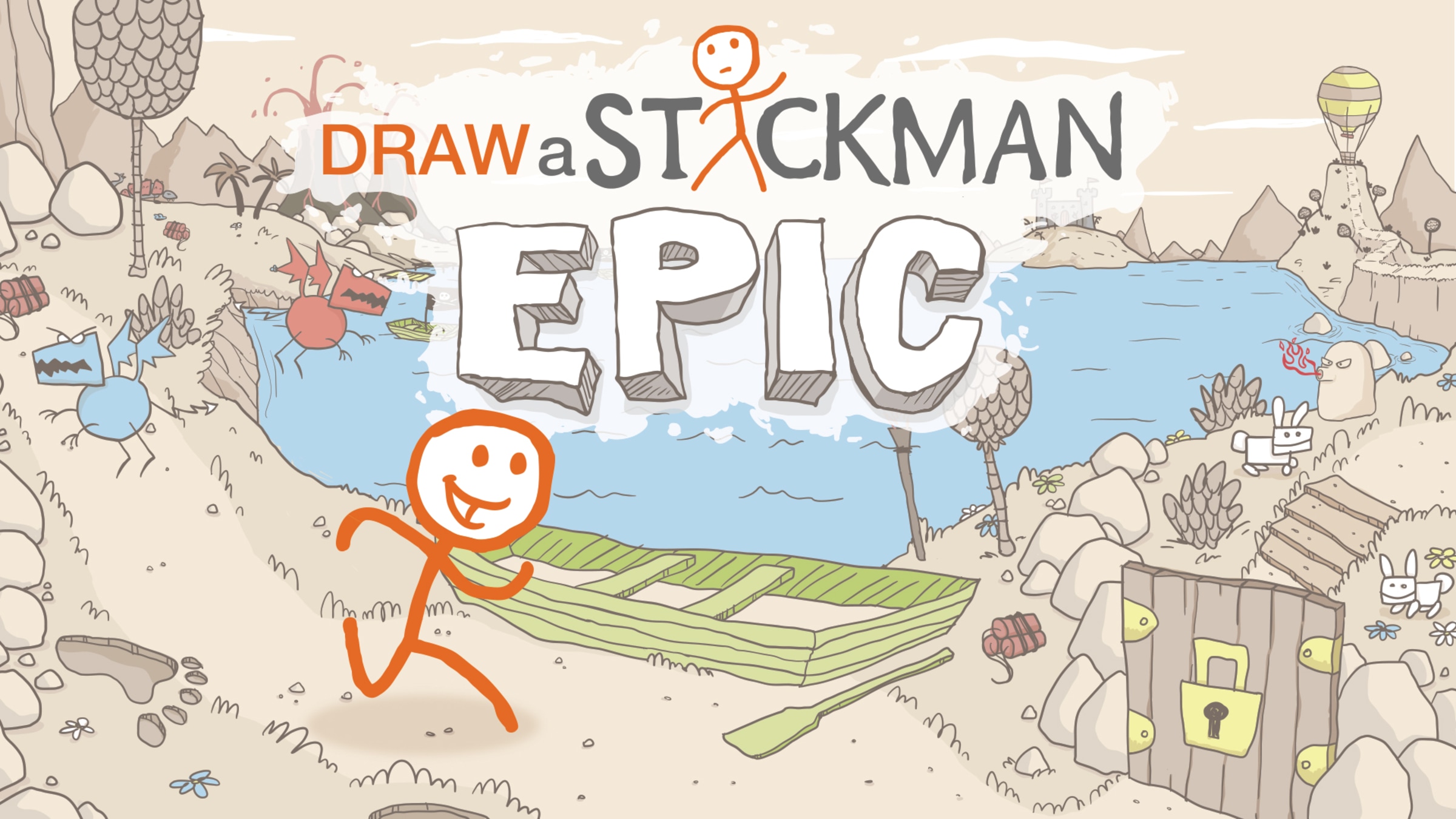Interactive Stickman-Drawing Fun