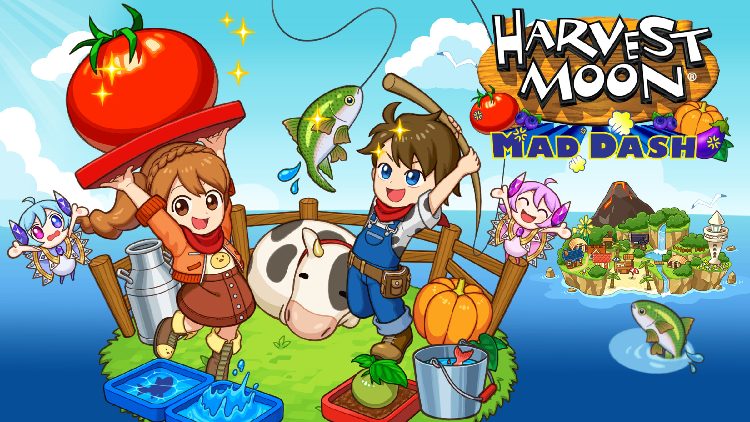  Harvest Moon: One World Standard Edition - Nintendo Switch :  Crescent Marketing Inc: Video Games