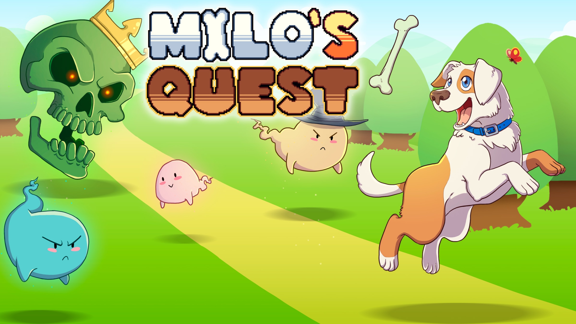 Nintendo quest. Щенки РПГ. Milo's Quest. Майло игра. : Milos' Quest.