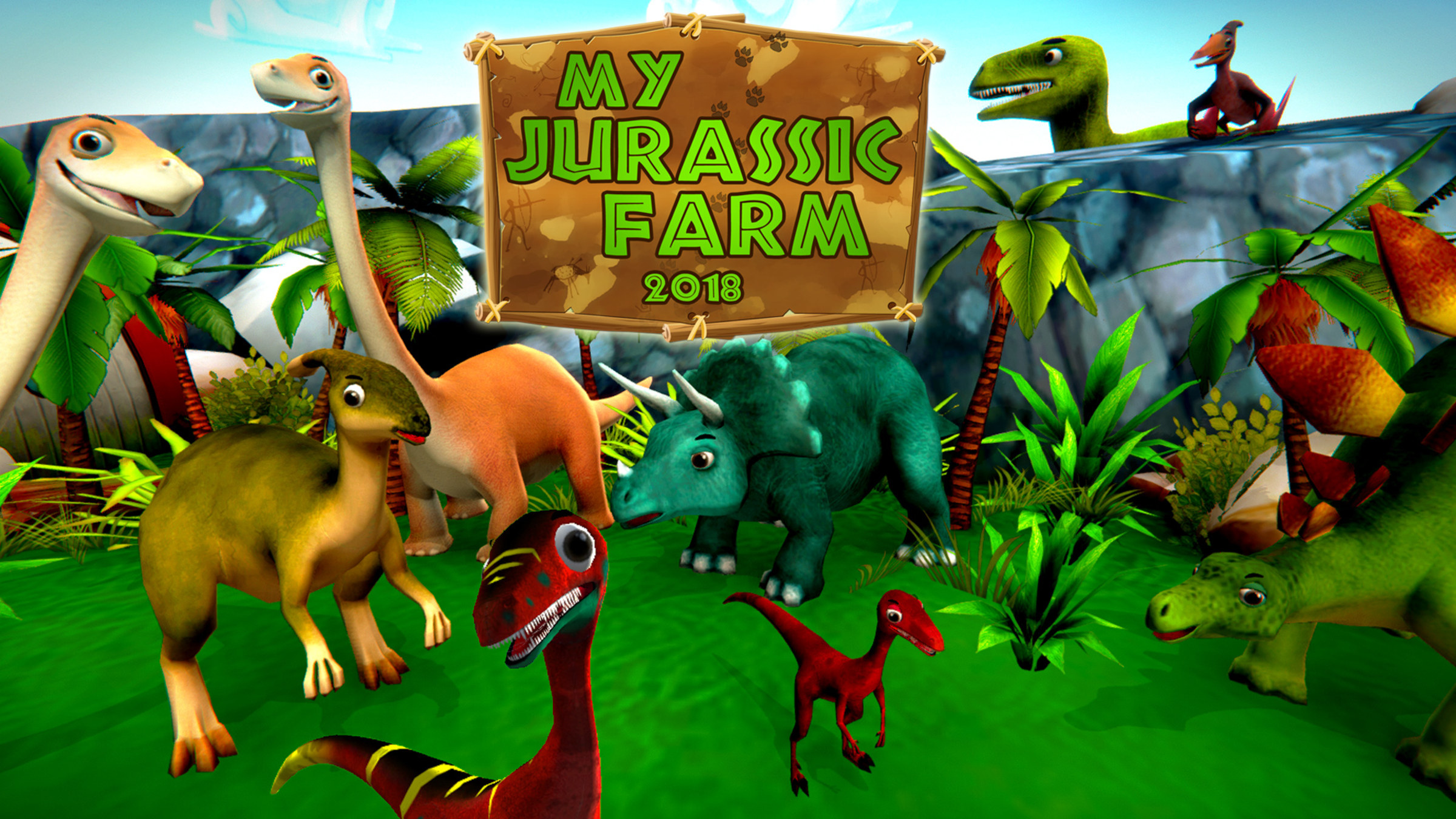 My Jurassic Farm 2018  Aplicações de download da Nintendo Switch