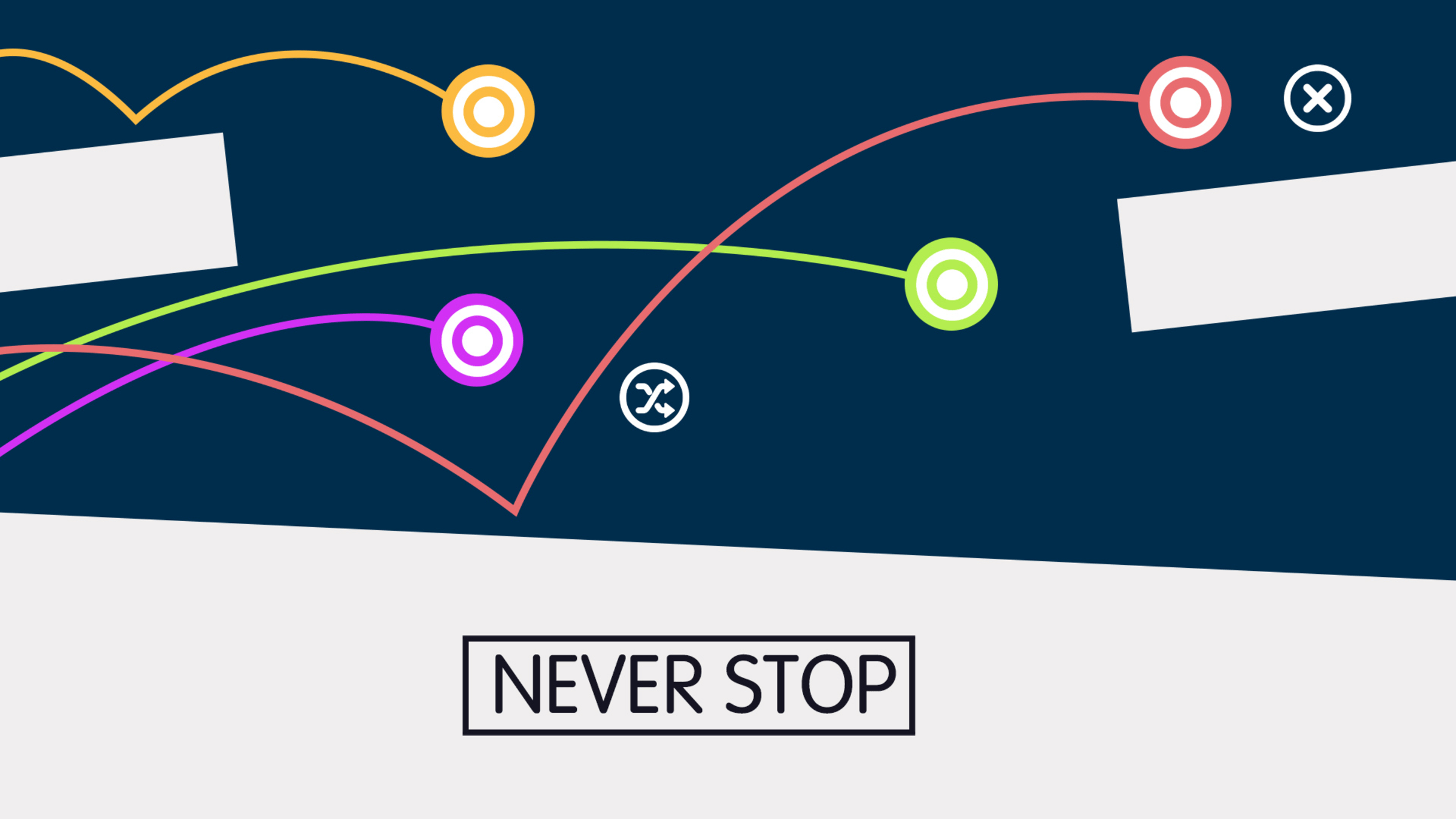 Never stopping на русский