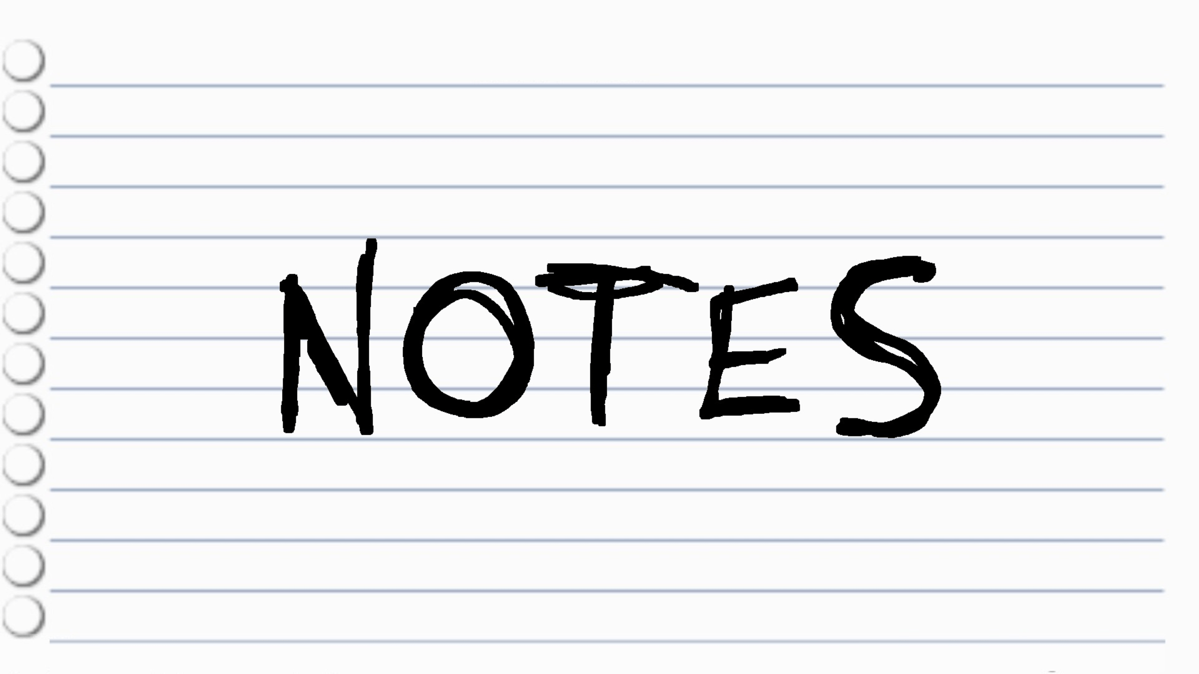 Notes