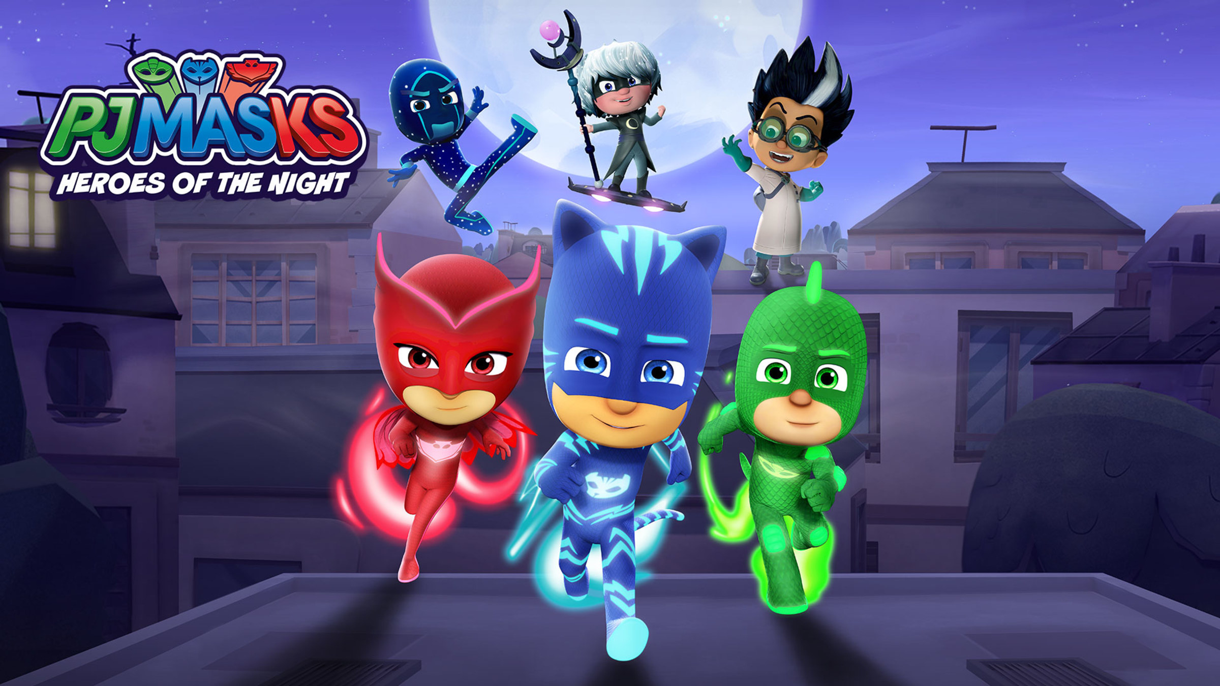 PJ Masks Hero Car and Mask Set - Catboy 