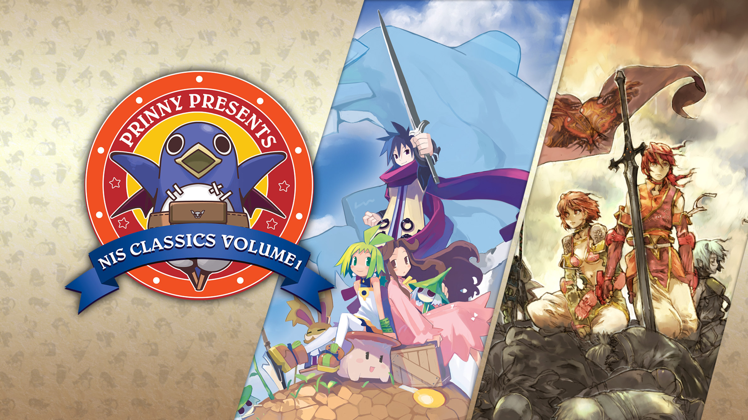 Prinny Presents NIS Classics Volume 1: Phantom Brave: The Hermuda Triangle  Remastered / Soul Nomad & the World Eaters