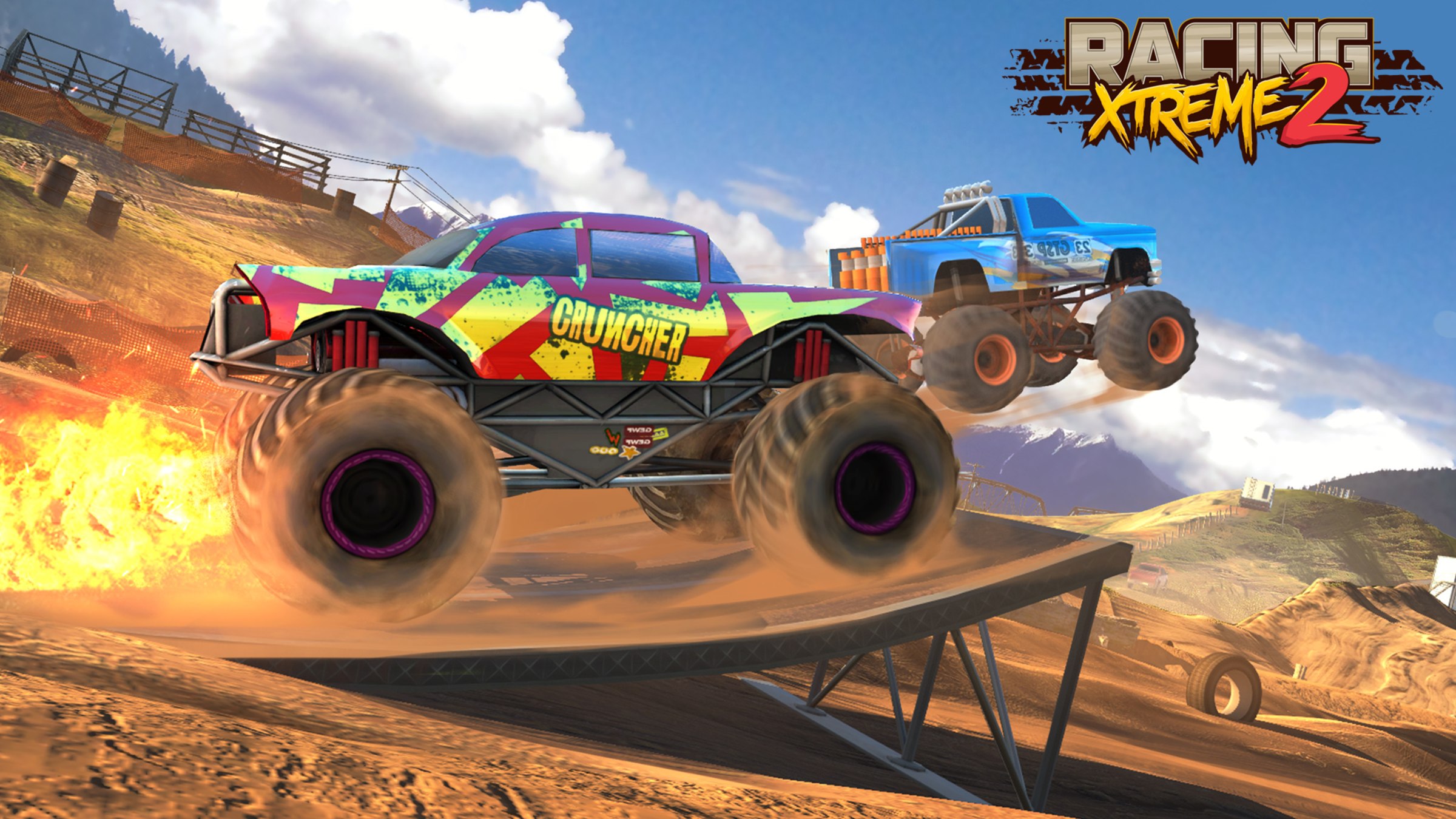 Monster Truck Car Racing Game; Xtreme Monster Truck Stunt race