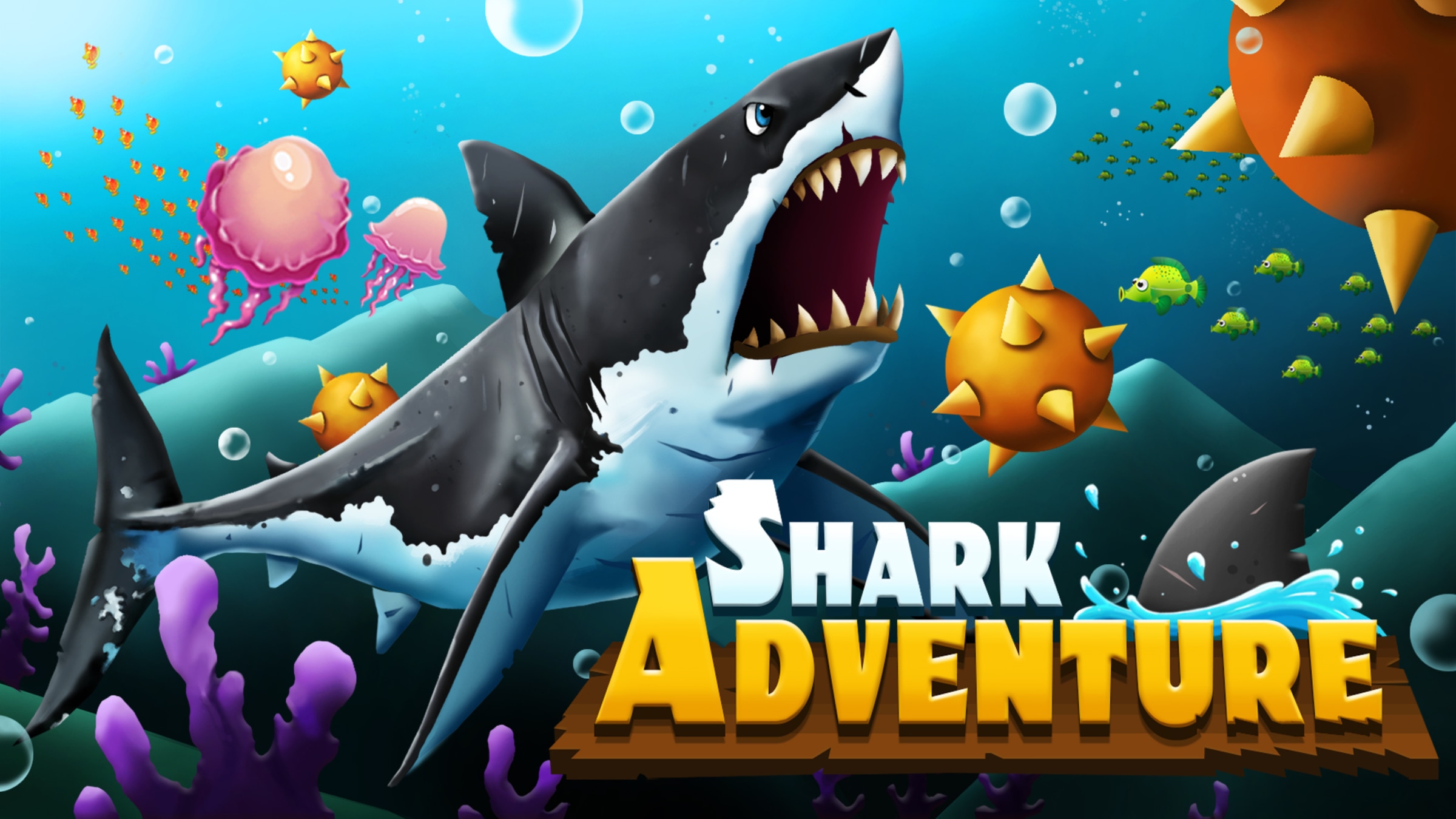 Angry shark - An Online Game on