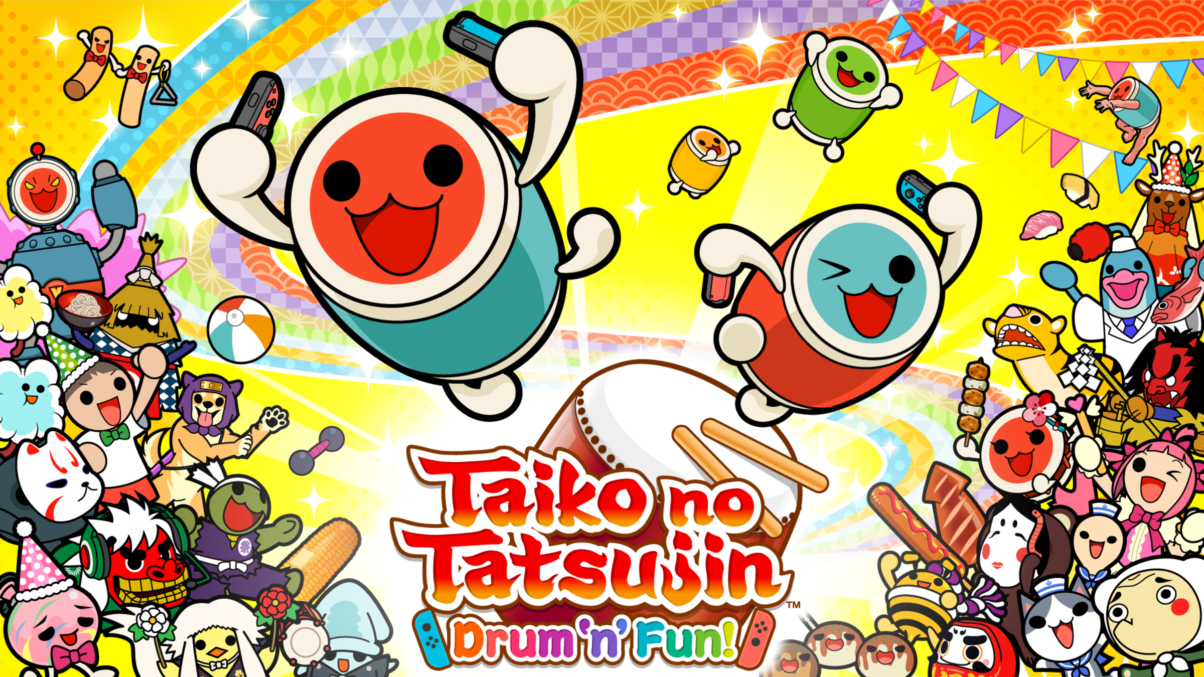 Taiko no Tatsujin: Drum 'n' Fun! for Nintendo Switch - Nintendo Official Site