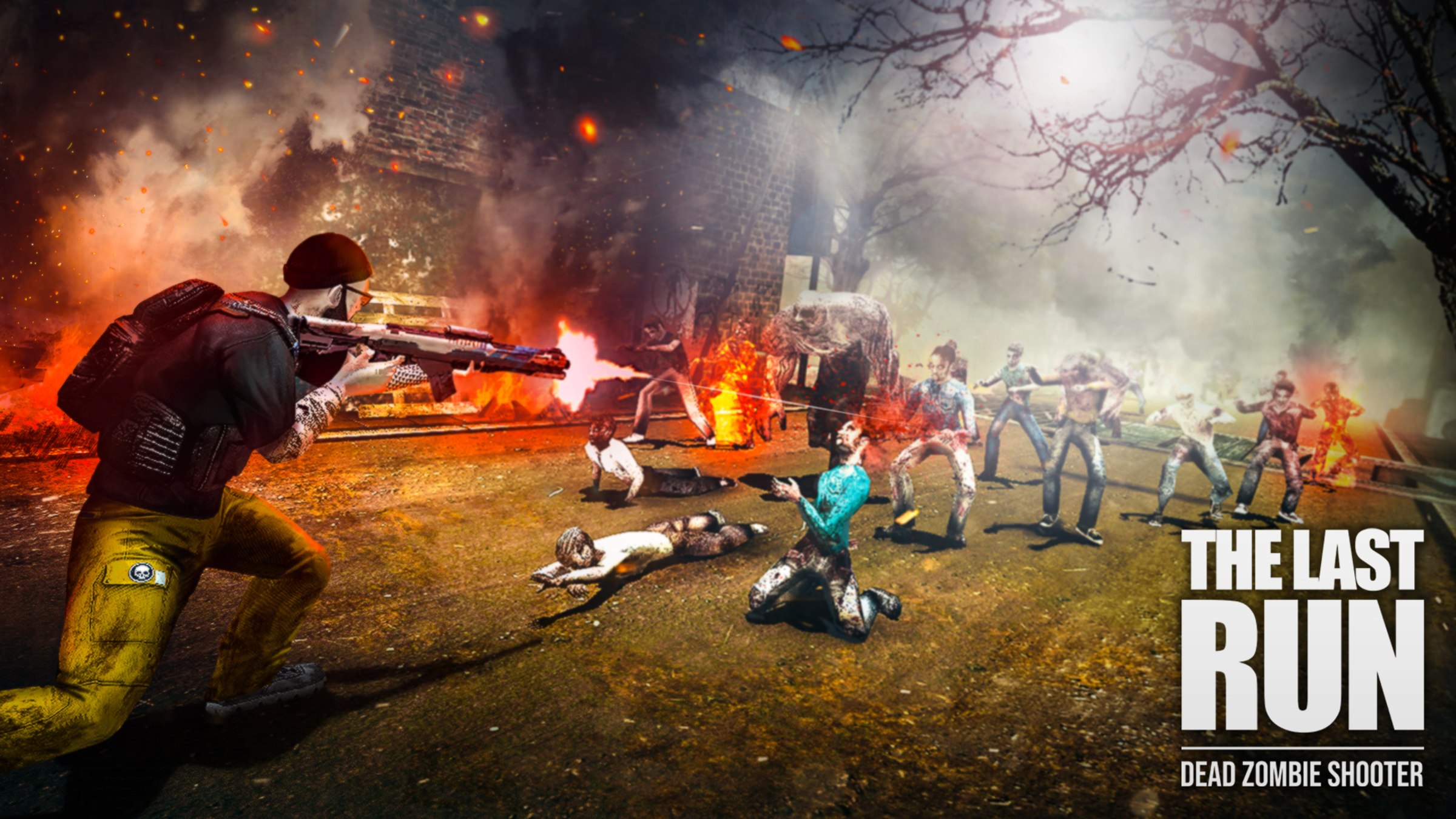 play zombie shooting games