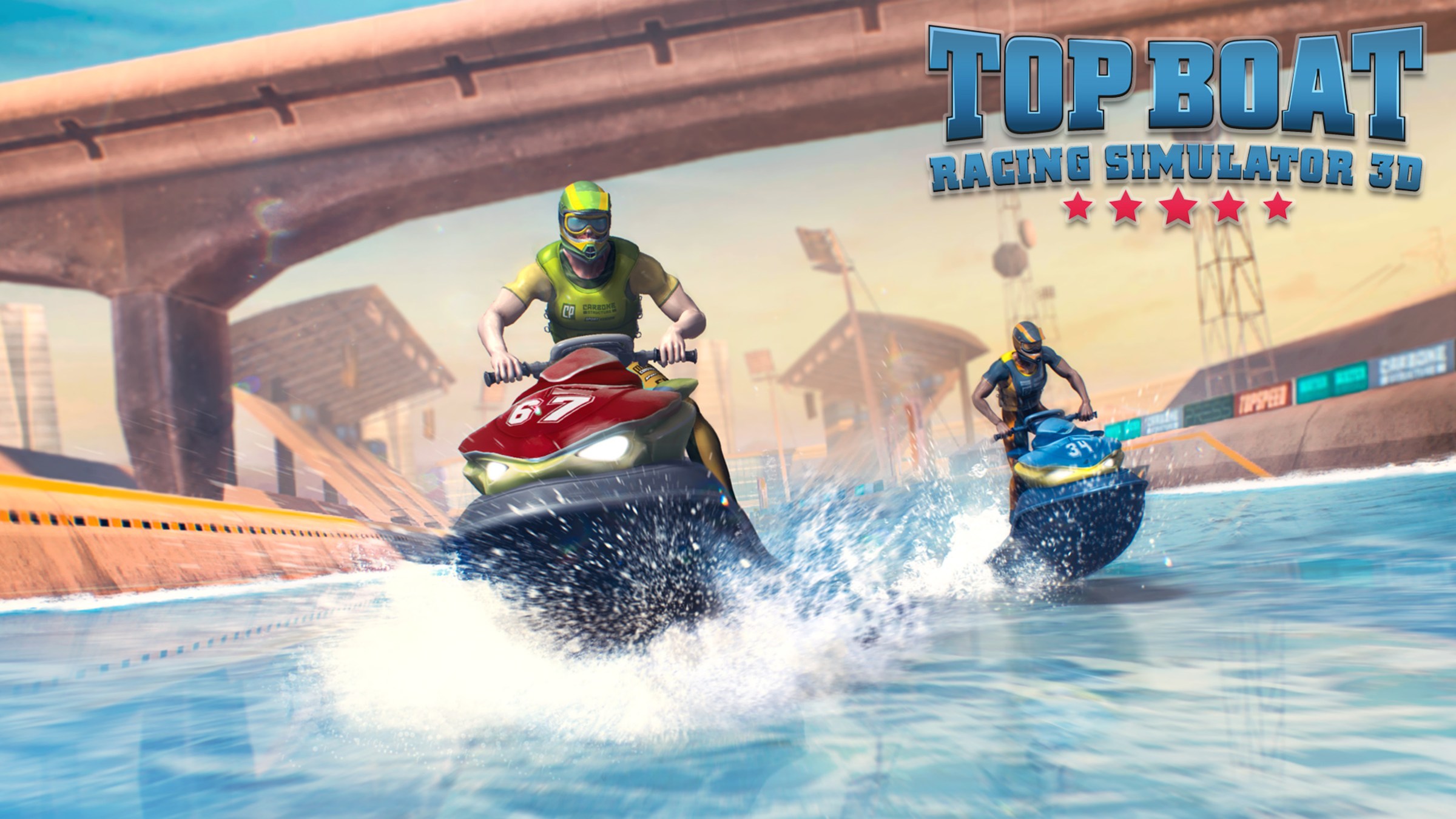 WATER RACE 3D free online game on