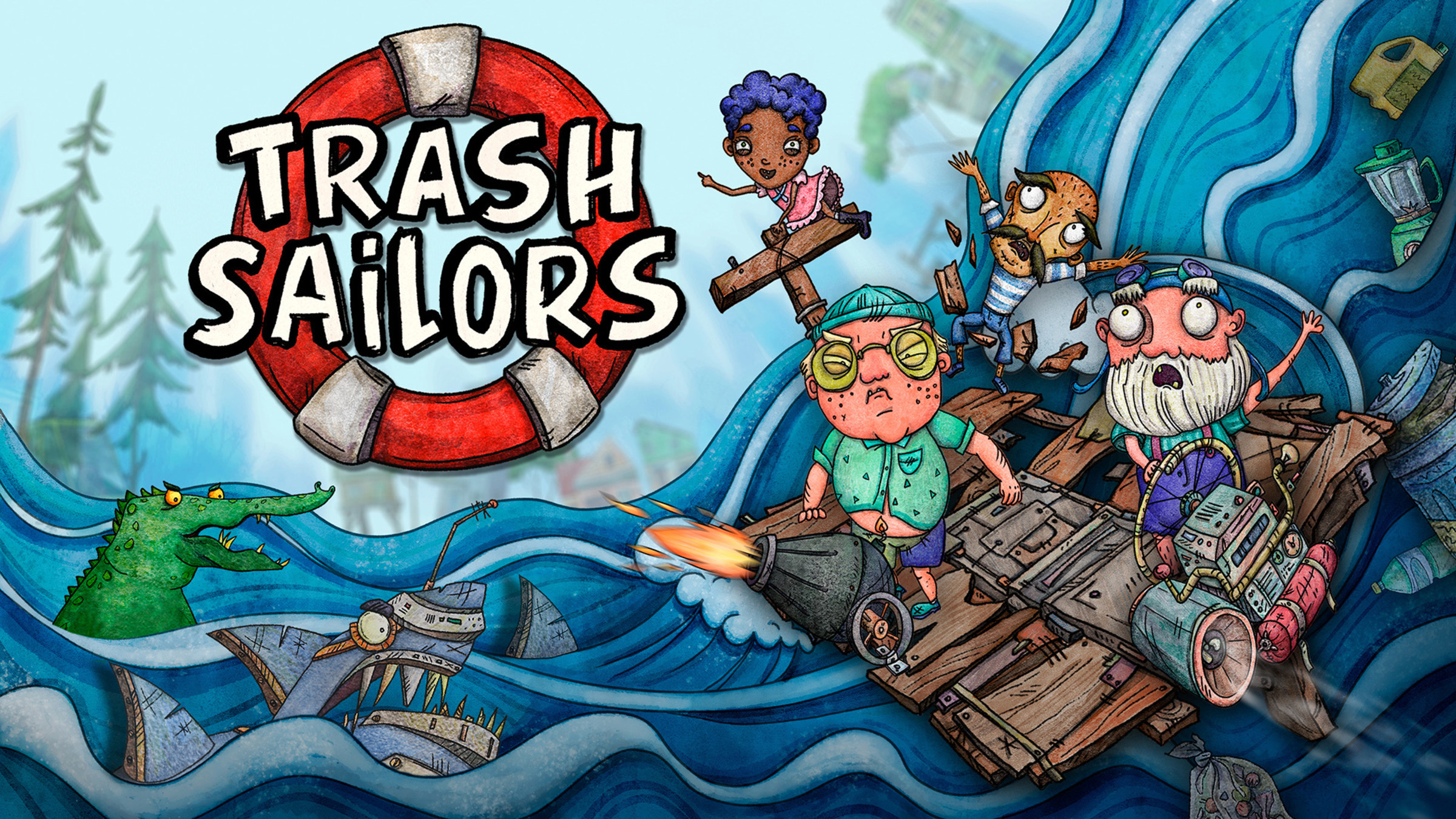 Trash Sailors for Nintendo Switch Nintendo Official Site