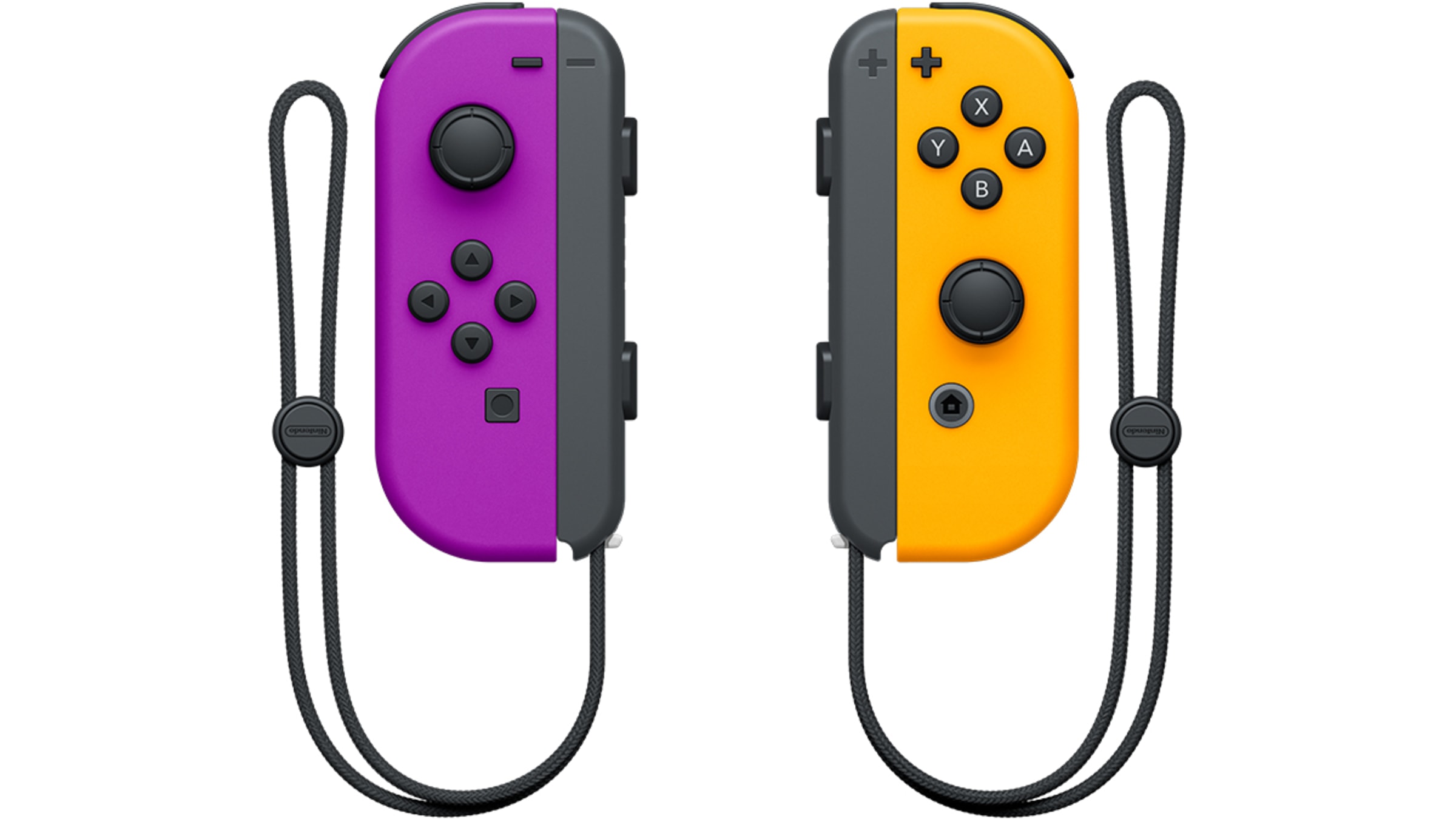 Joy-Con™ (L)/(R) Neon Purple/Neon Orange - Nintendo Official Site