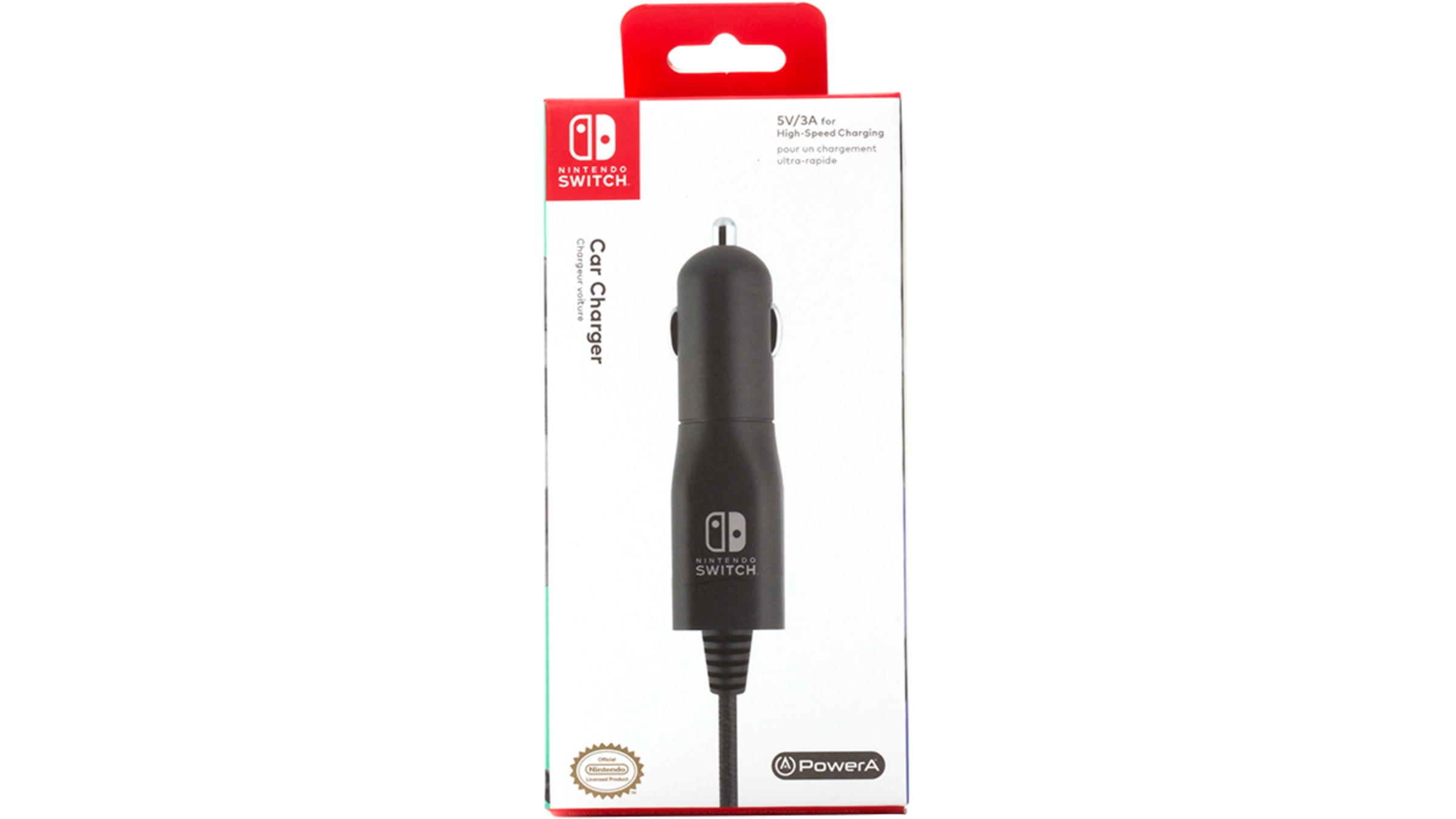 Chargeur allume-cigare voiture USB C Type C 12W Nintendo Switch, Switch Lite,  Switch Pro Controller