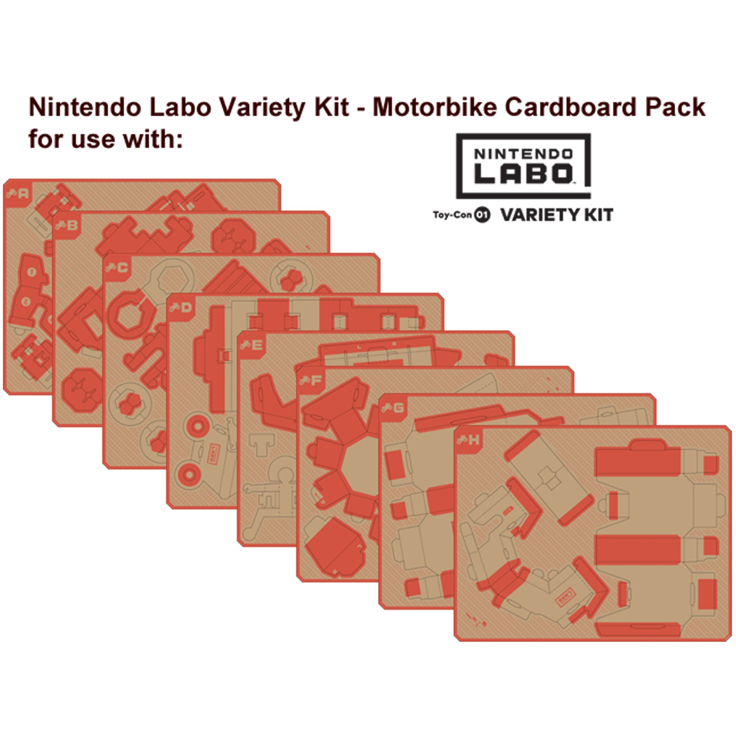Labo Variety Kit - Motorbike Cardboard Pack - - Nintendo - Site