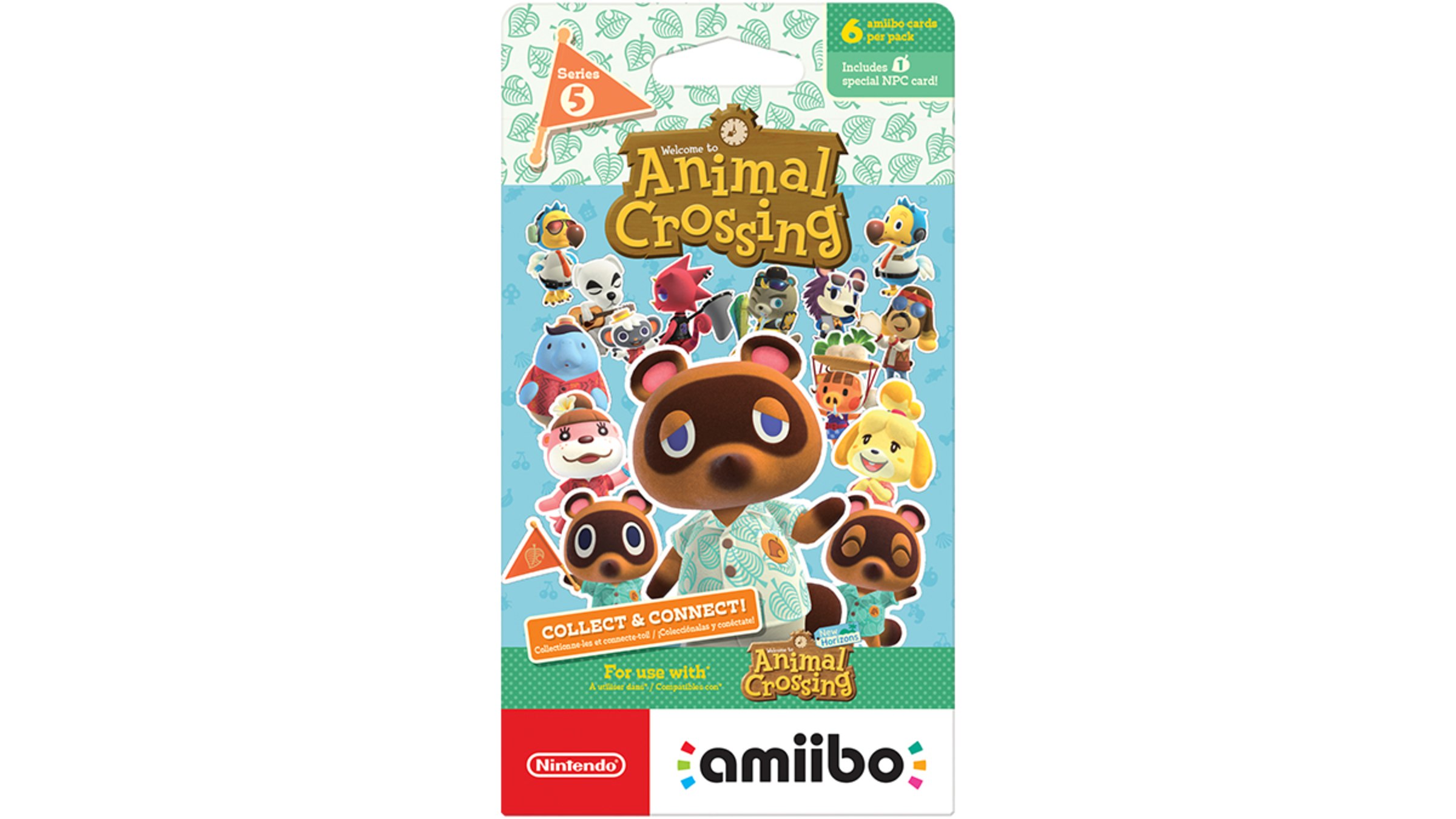 Nintendo Animal Crossing Amiibo Cards - Series 5 - 3 Card Pack Nintendo  Accessory