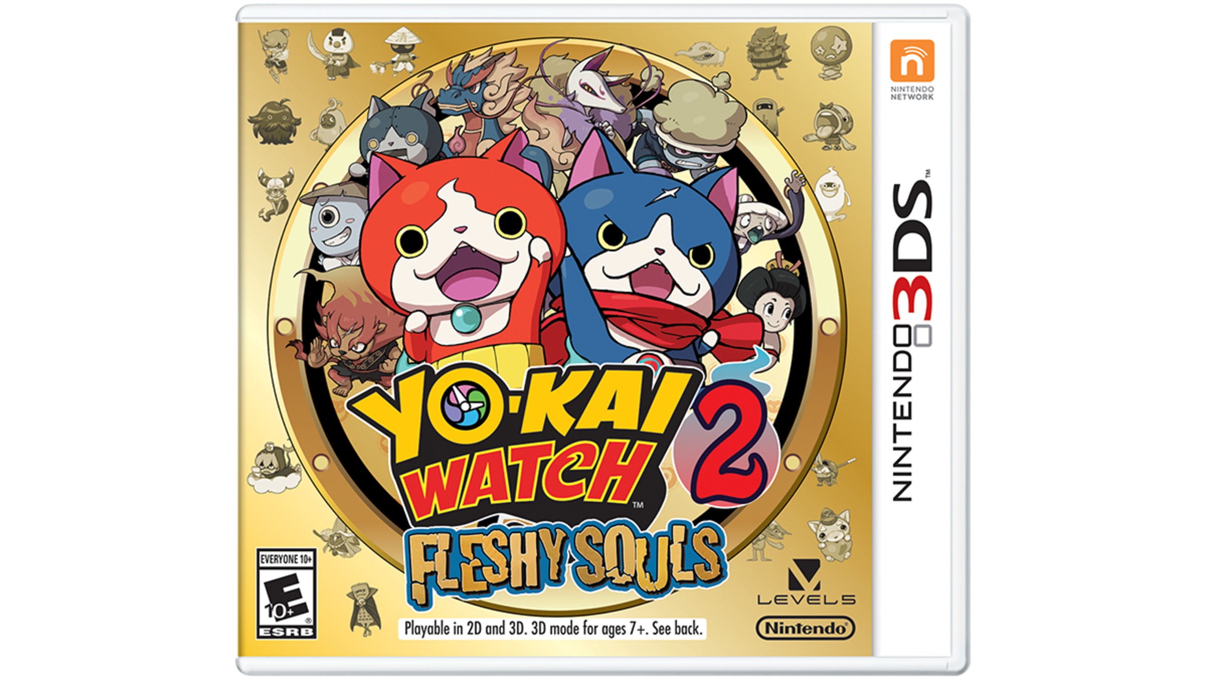 Yo-Kai Watch 2: Fleshy Souls-Online Battle Team by Xeno-chao on