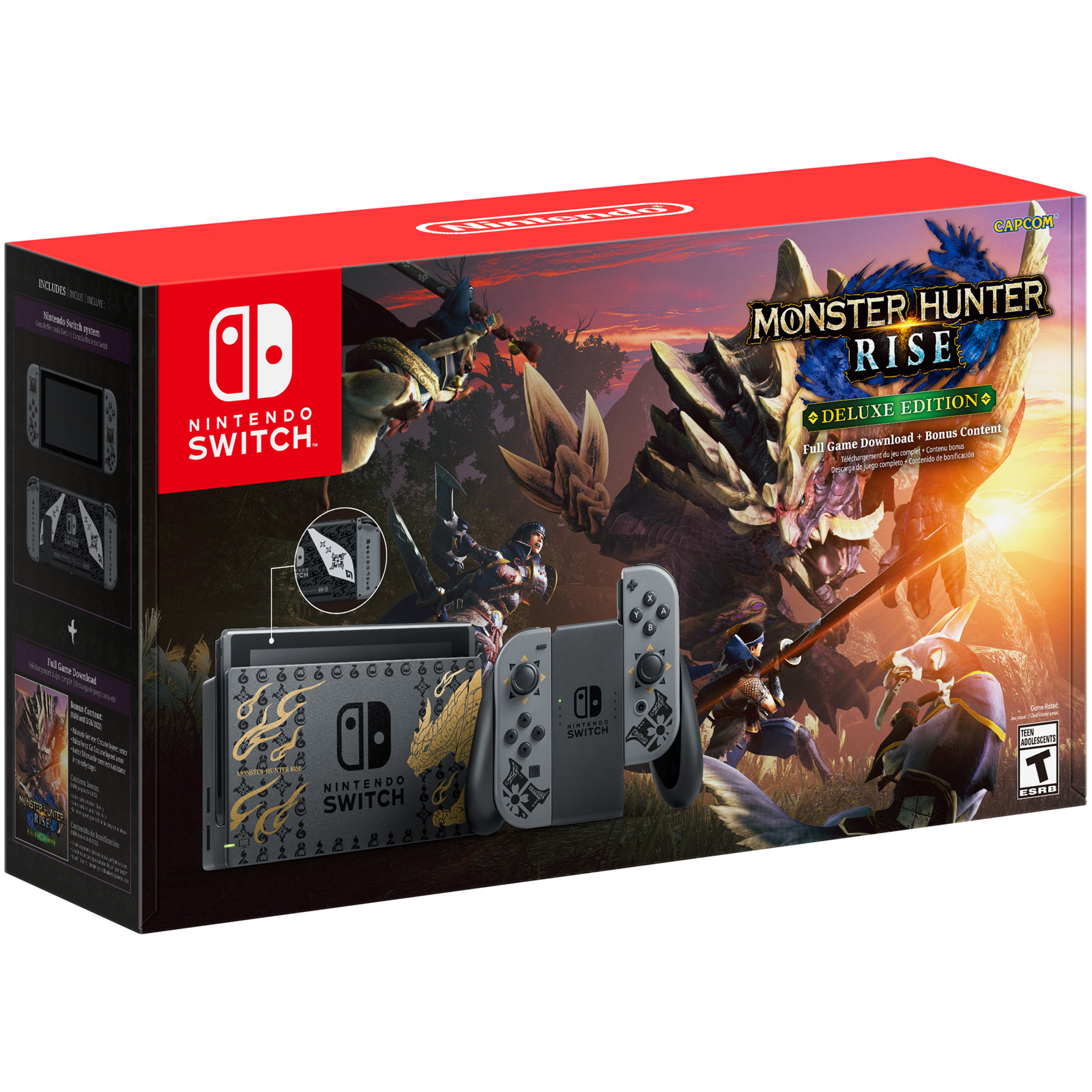 New switch monster hunter sale