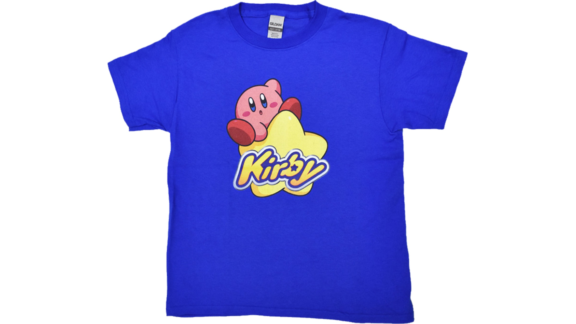 aanpassen Verbetering Meetbaar Blue Boy's Kirby Star T-Shirt - Merchandise - Nintendo Official Site