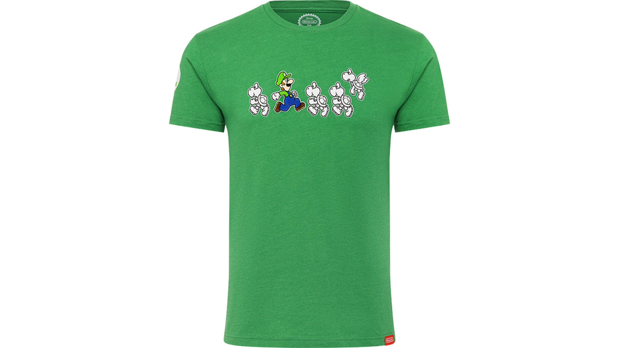 investering protektor endnu engang Green Luigi and Enemies T-Shirt - Merchandise - Nintendo Official Site