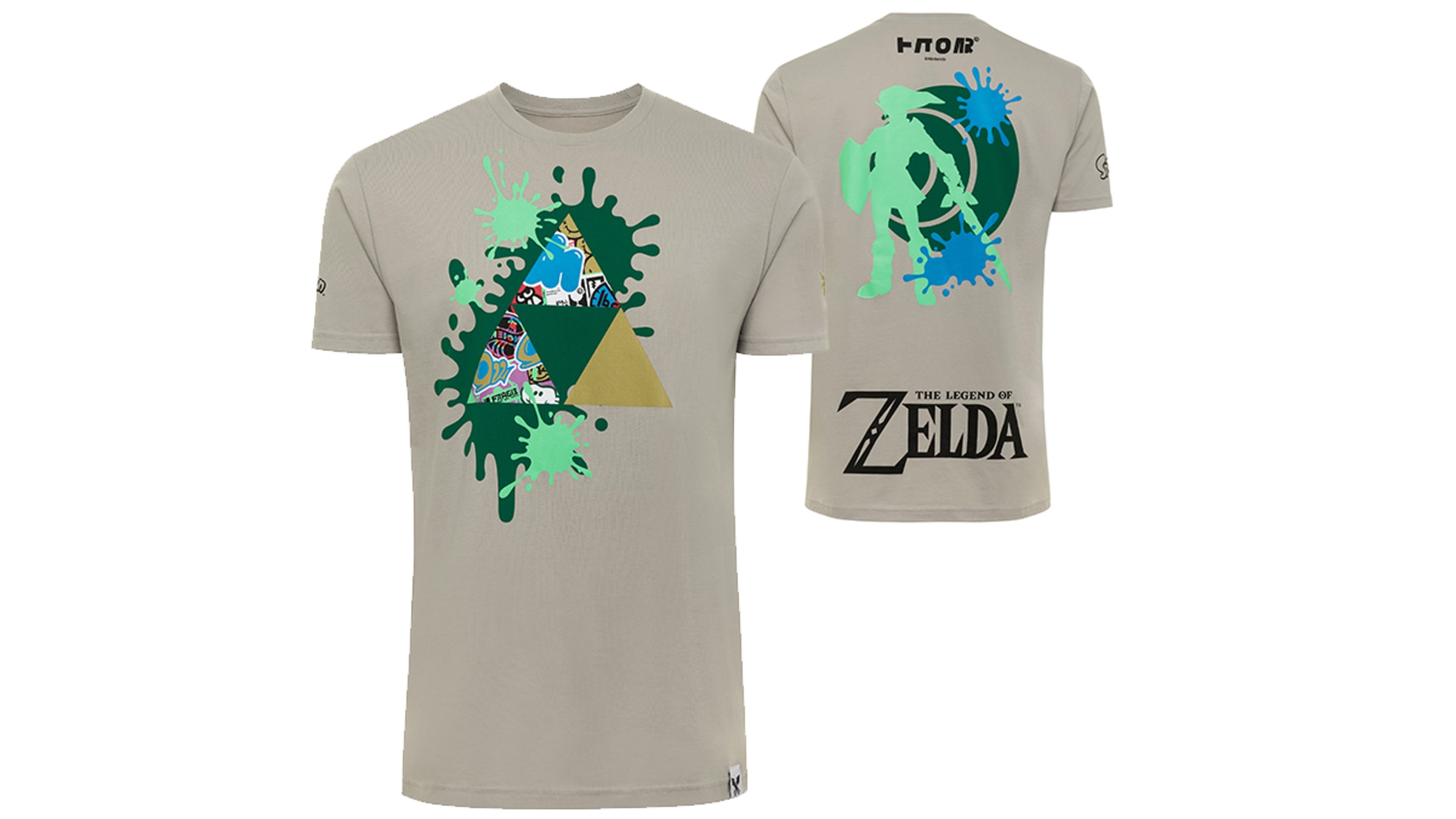 Splatoon x The Legend of Zelda Splatfest T Shirt Courage