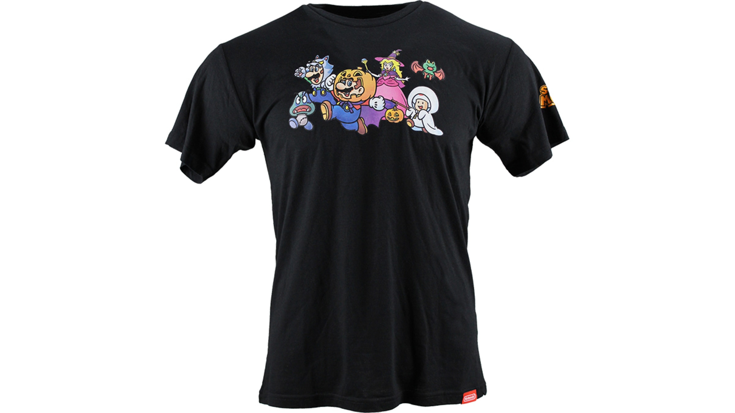 holdall ventilation telegram Super Mario - Halloween T-shirt - Black - Nintendo Official Site