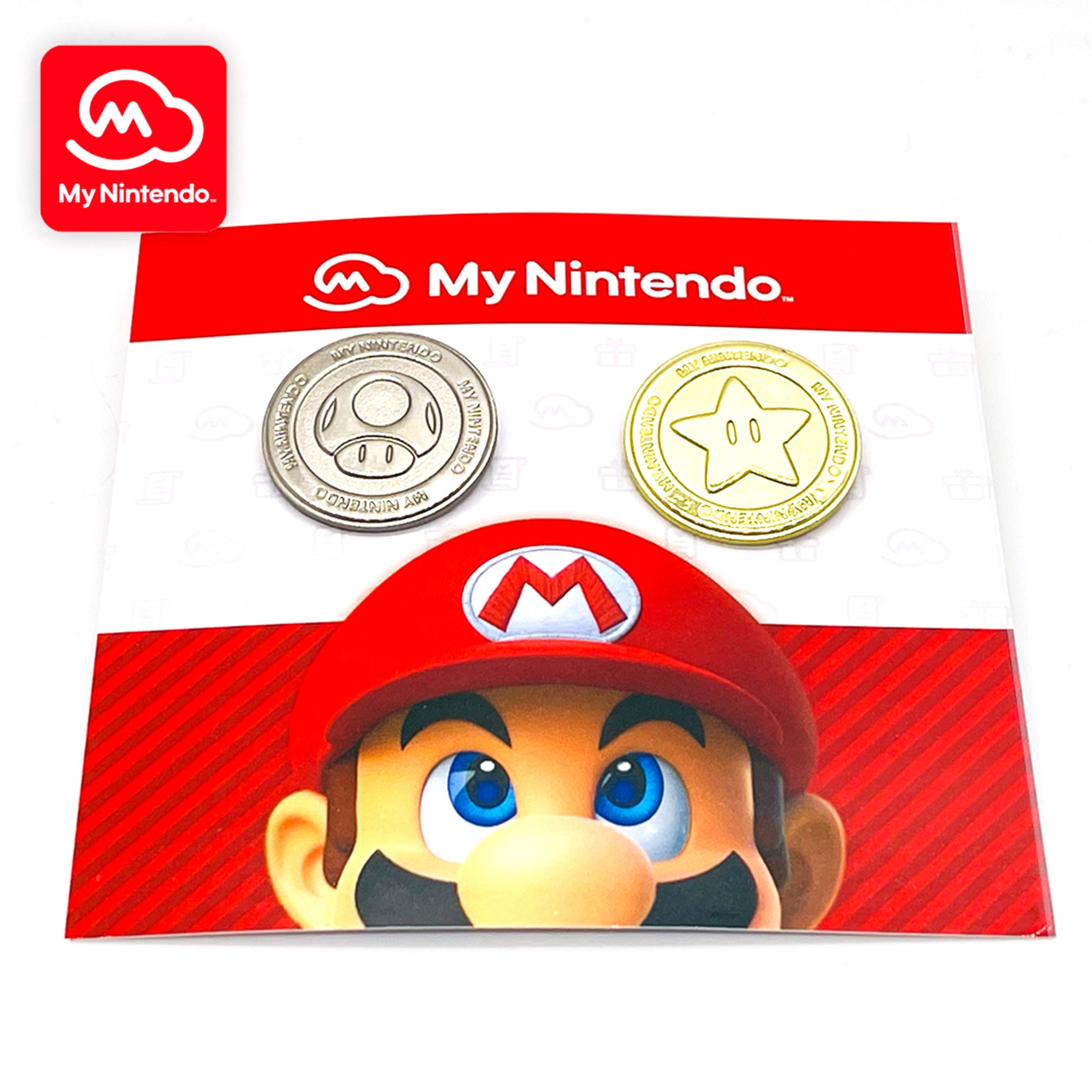 My Nintendo Platinum Point and Gold Coins Pin Set - Nintendo Site