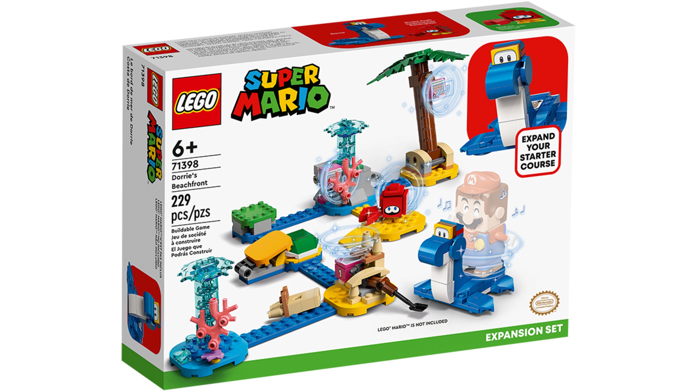 LEGO® Super Mario™ Dorrie’s Beachfront Expansion Set