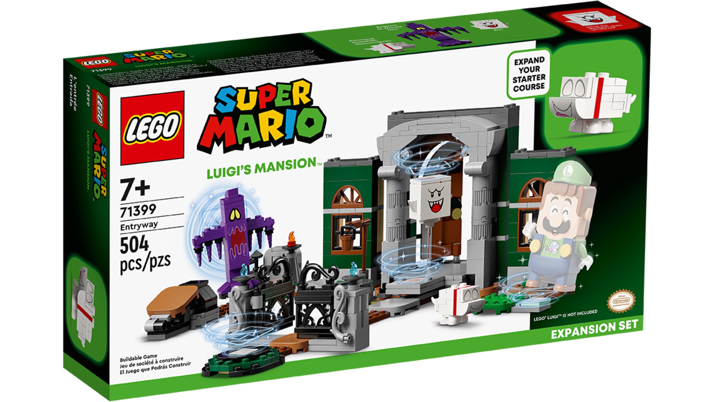 Zeeanemoon knelpunt hypotheek LEGO® Super Mario™ Luigi's Mansion™ Entryway Expansion Set - Merchandise -  Nintendo Official Site