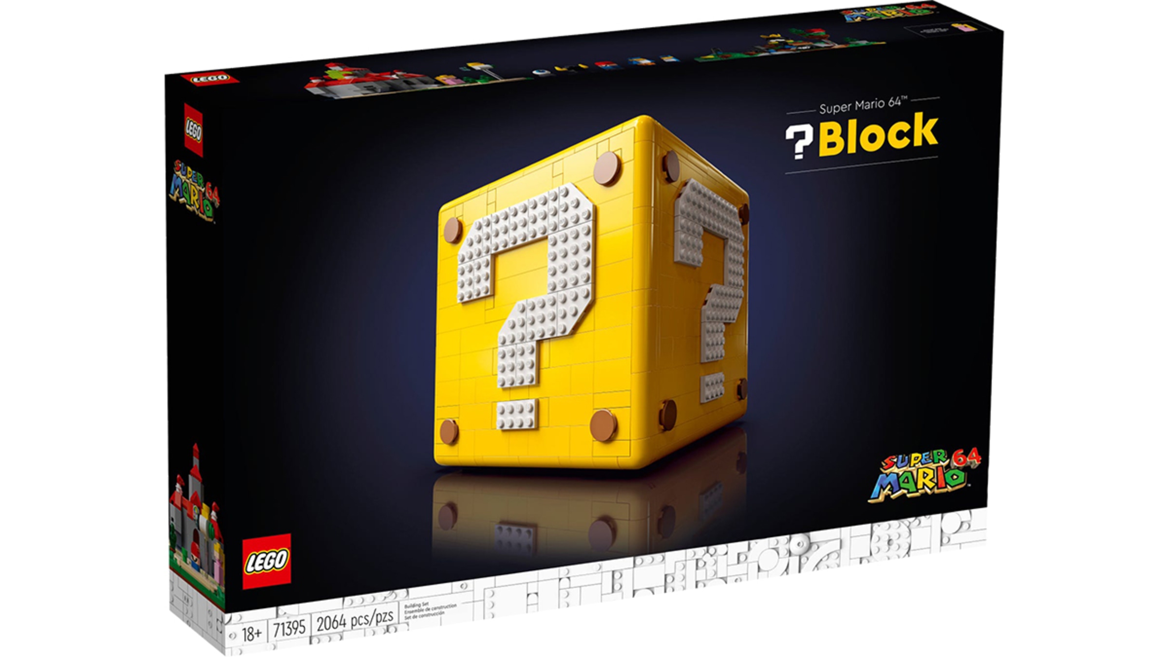 LEGO® Super Mario™ Super ? Block Merchandise - Nintendo Official Site