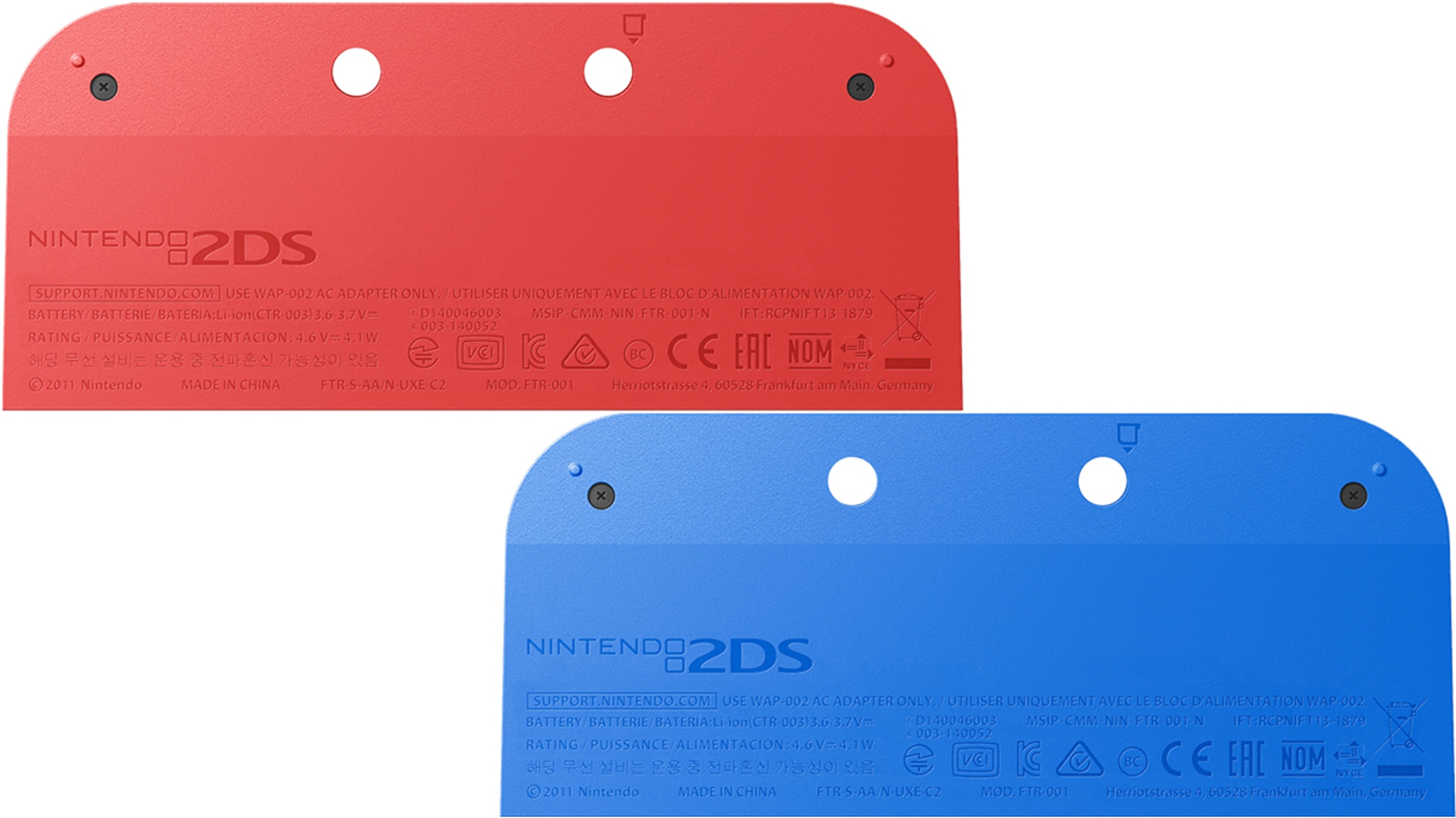 Nintendo 2DS Red -Black
