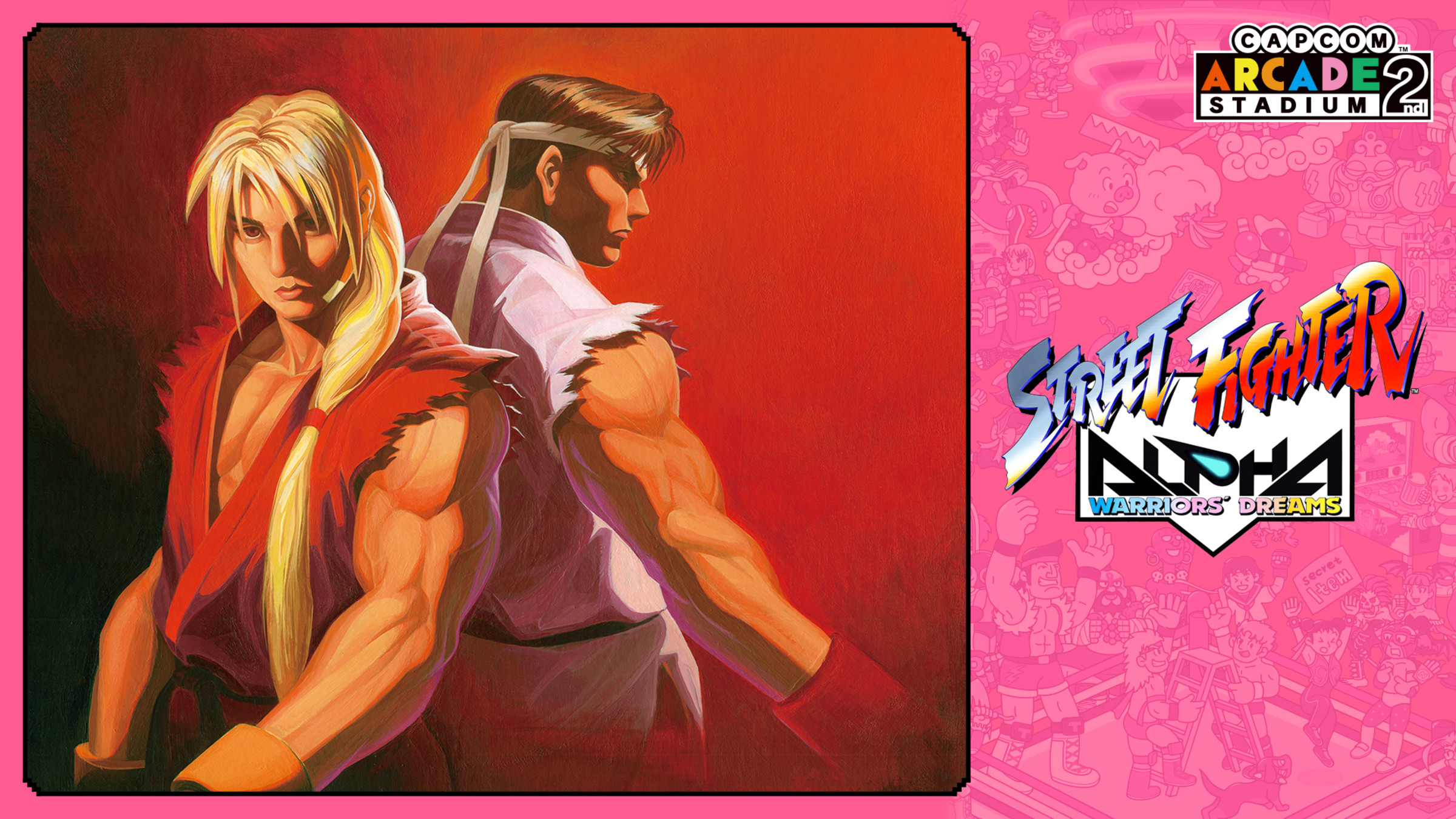 Capcom Arcade 2nd Stadium Street Fighter Alpha Warriors Dreams Para 