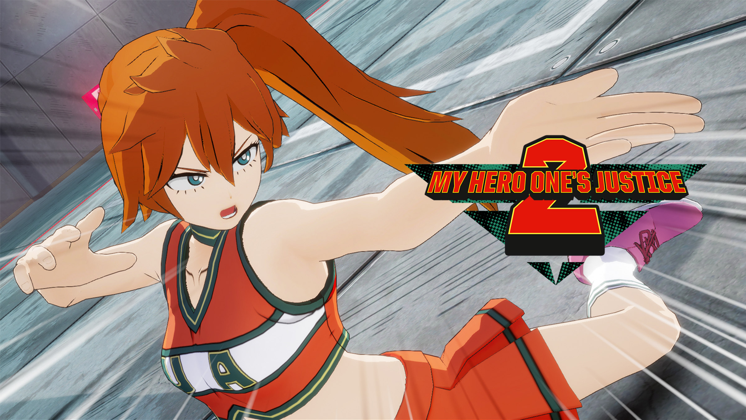 MY HERO ONE'S JUSTICE 2 Cheerleader Costume Itsuka Kendo para Nintendo