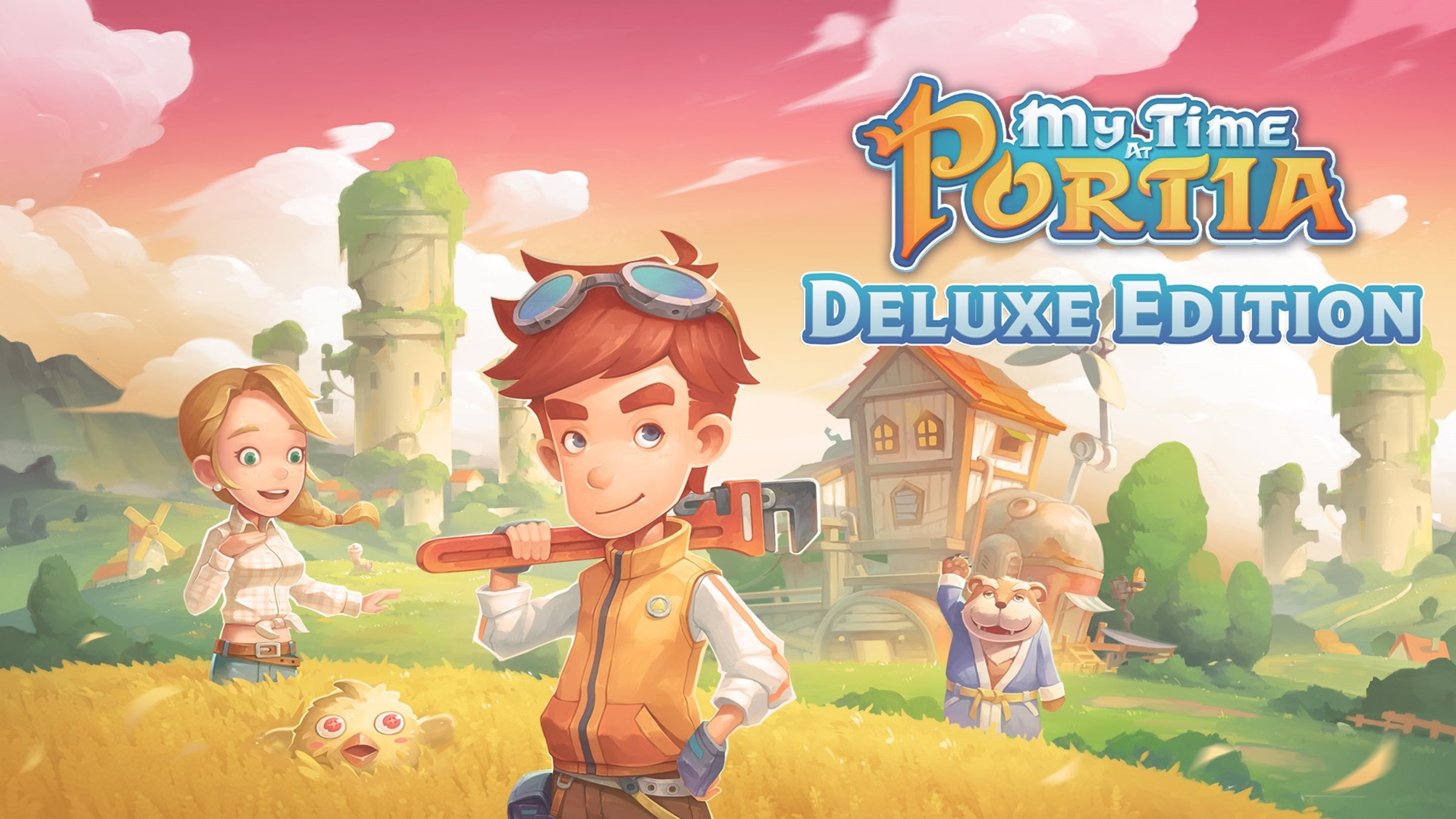 My Time at Portia Deluxe Edition para Nintendo Switch Sitio oficial